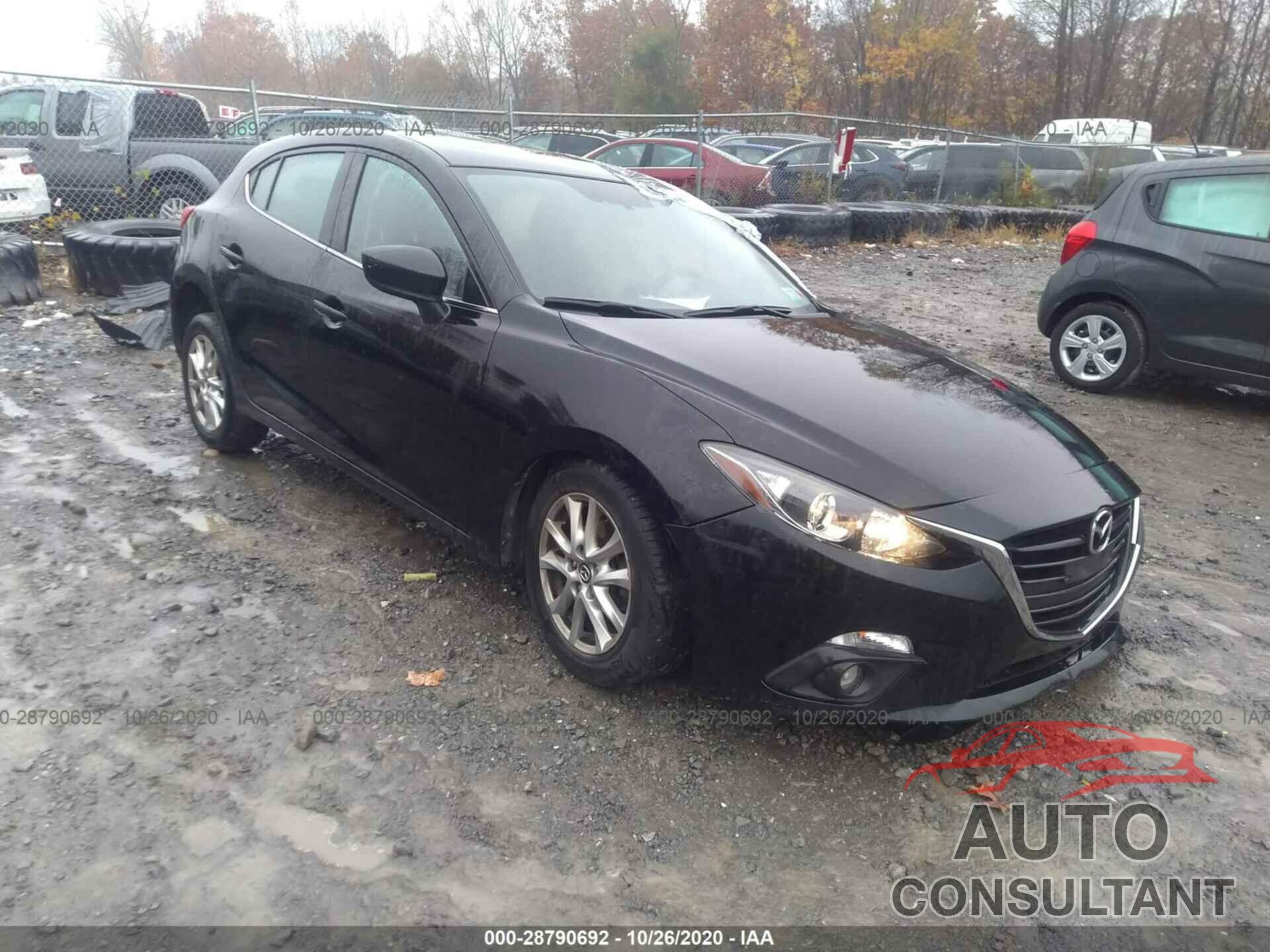 MAZDA MAZDA3 2016 - JM1BM1M7XG1308940