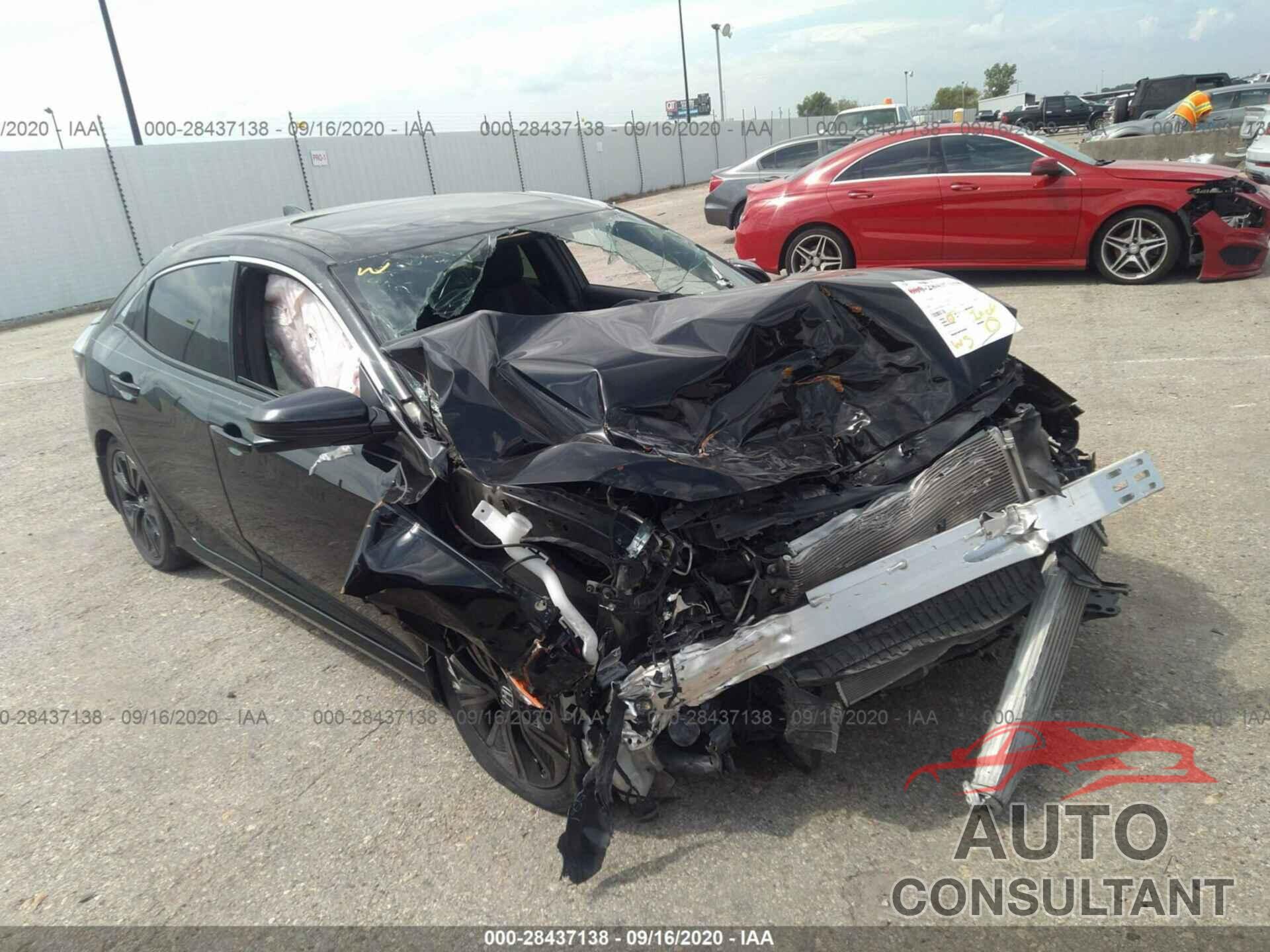 HONDA CIVIC HATCHBACK 2018 - SHHFK7H53JU239847