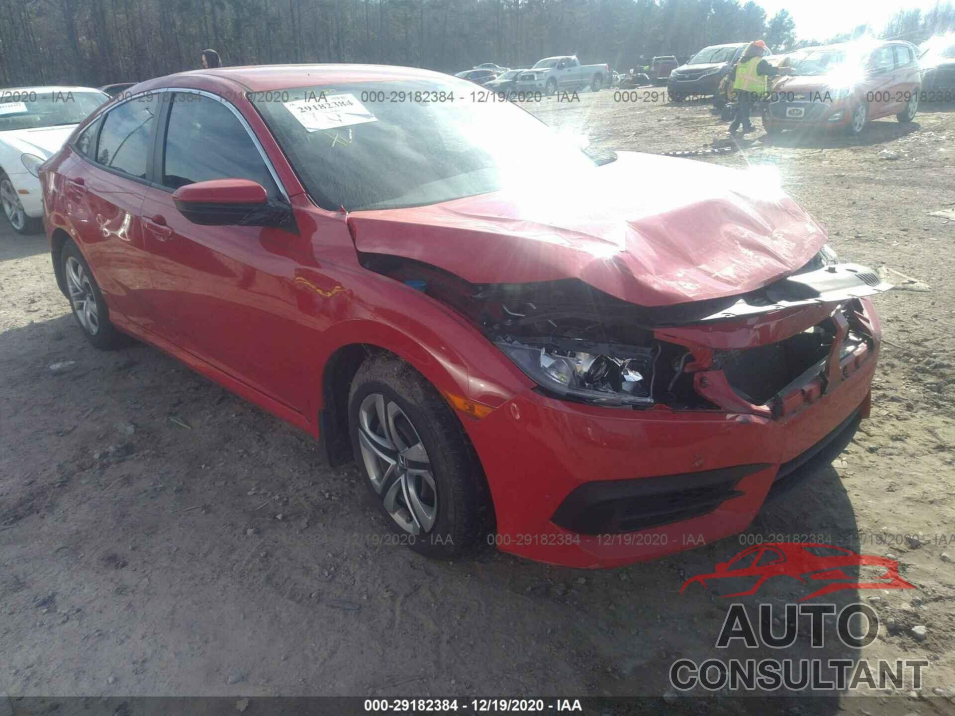 HONDA CIVIC SEDAN 2016 - 2HGFC2F59GH552586