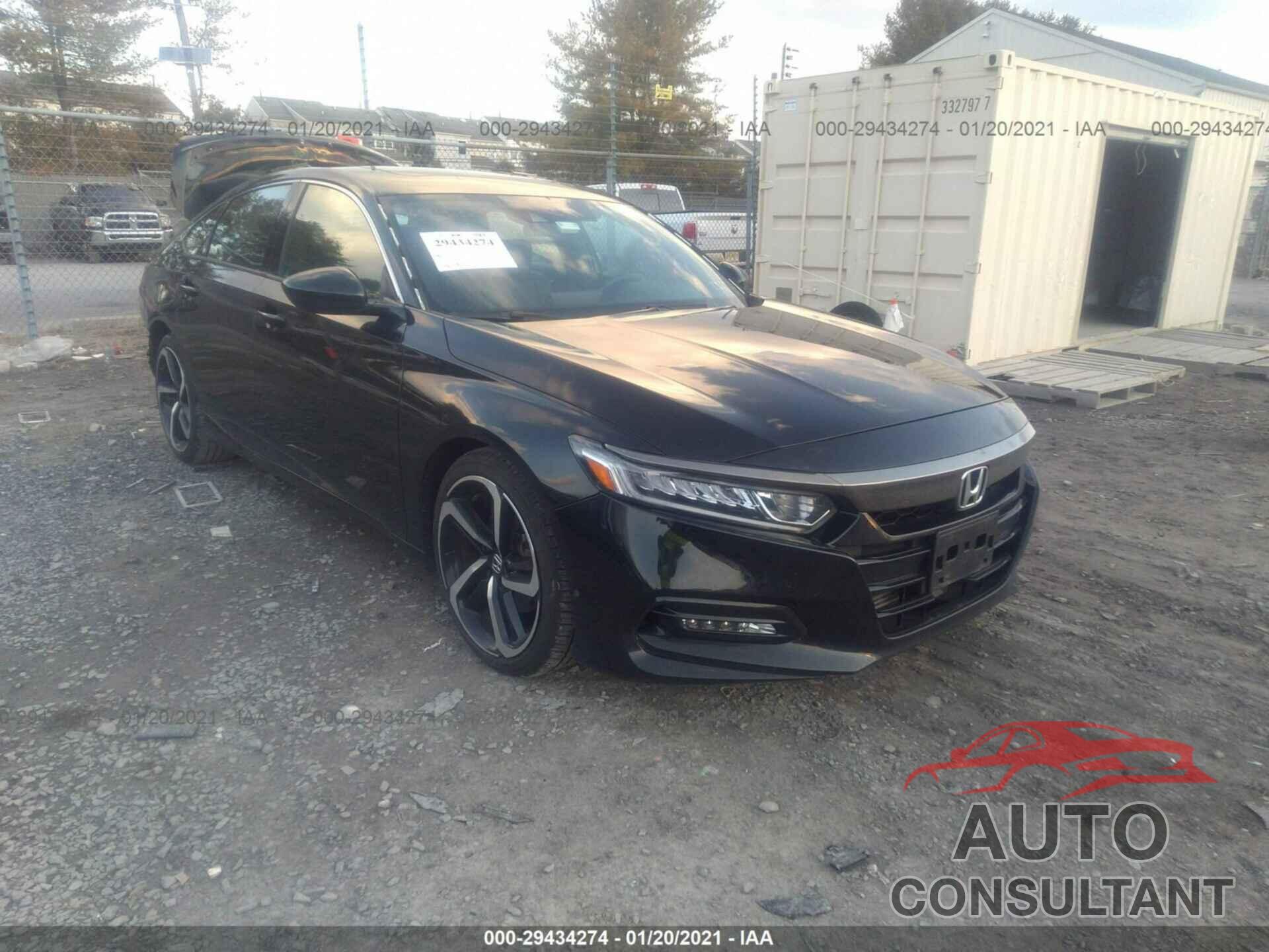 HONDA ACCORD SEDAN 2018 - 1HGCV2F30JA049756