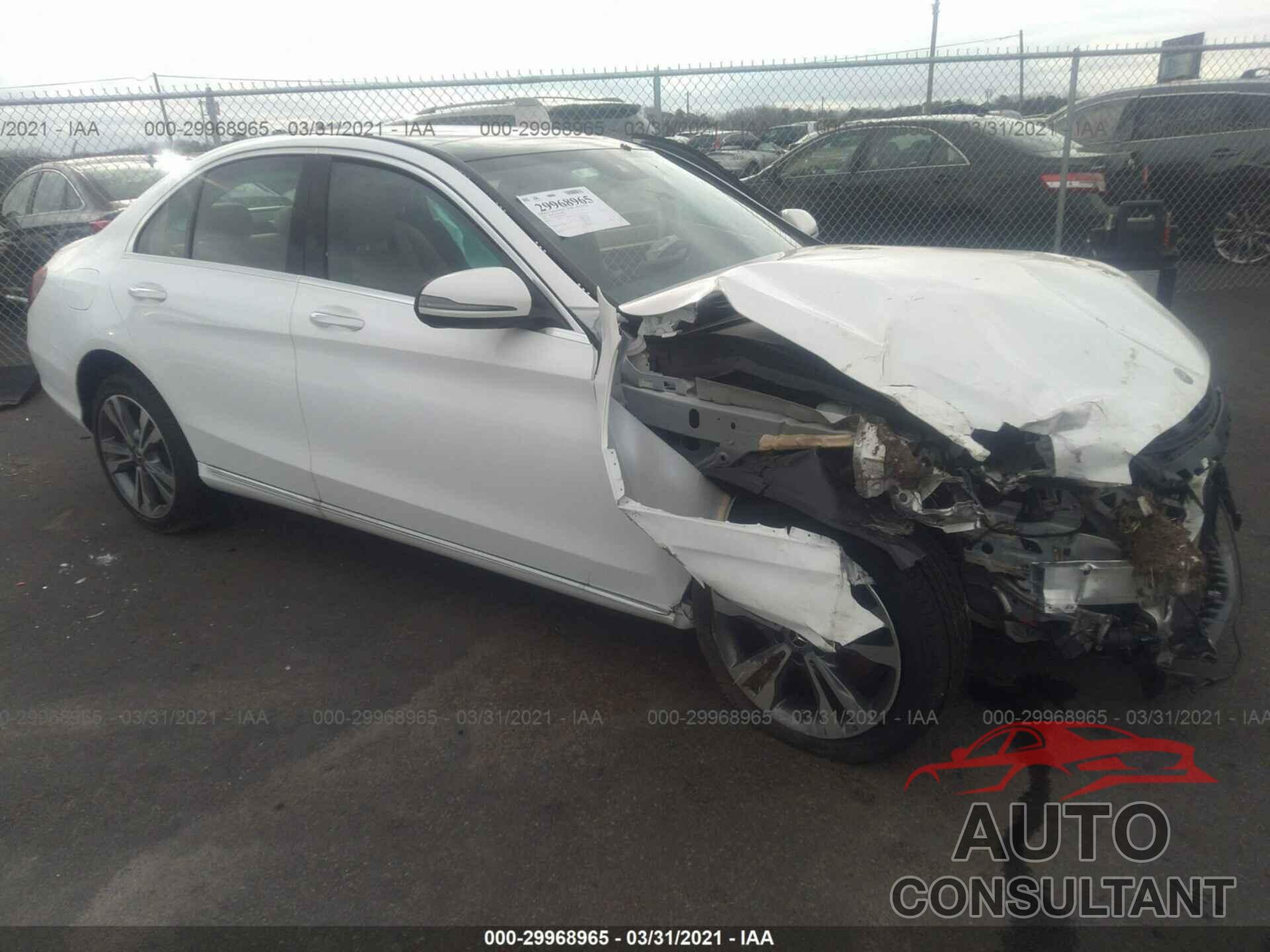 MERCEDES-BENZ C-CLASS 2021 - W1KWF8EBXMR611128
