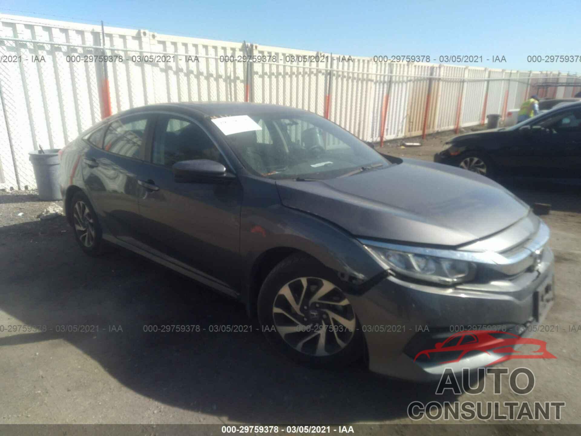 HONDA CIVIC SEDAN 2016 - 2HGFC2F74GH574786