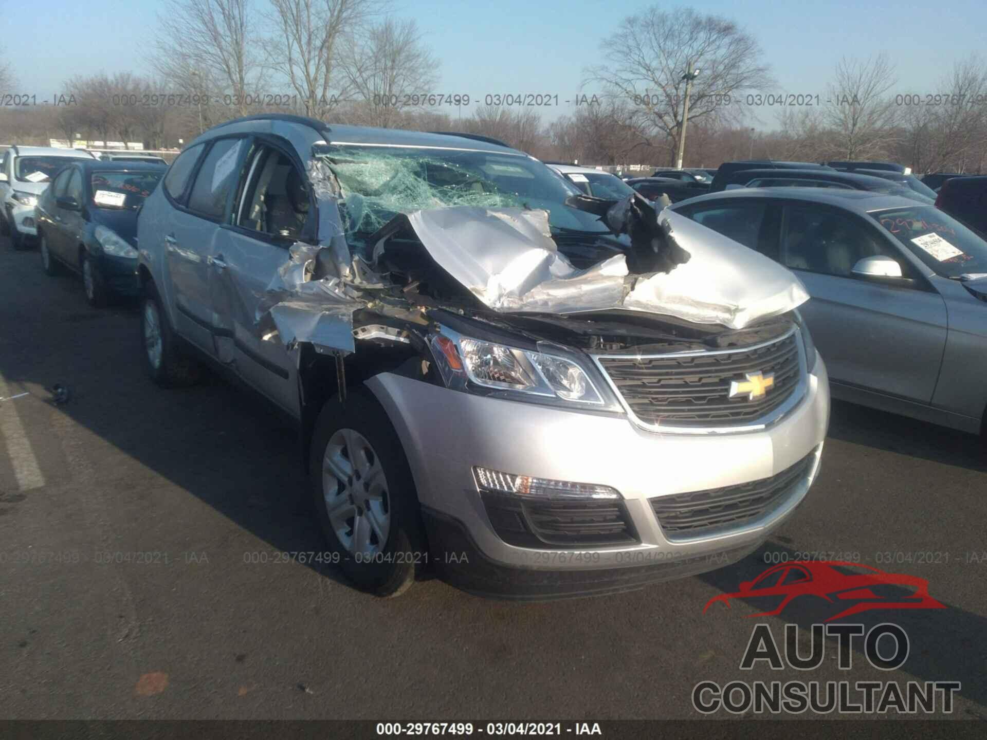CHEVROLET TRAVERSE 2017 - 1GNKVFED3HJ232789