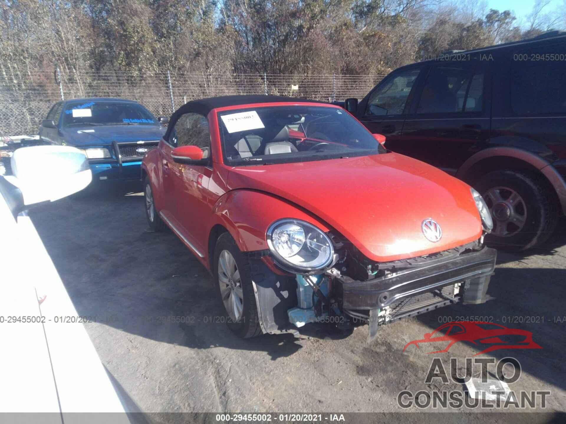 VOLKSWAGEN BEETLE CONVERTIBLE 2017 - 3VW517AT0HM823926