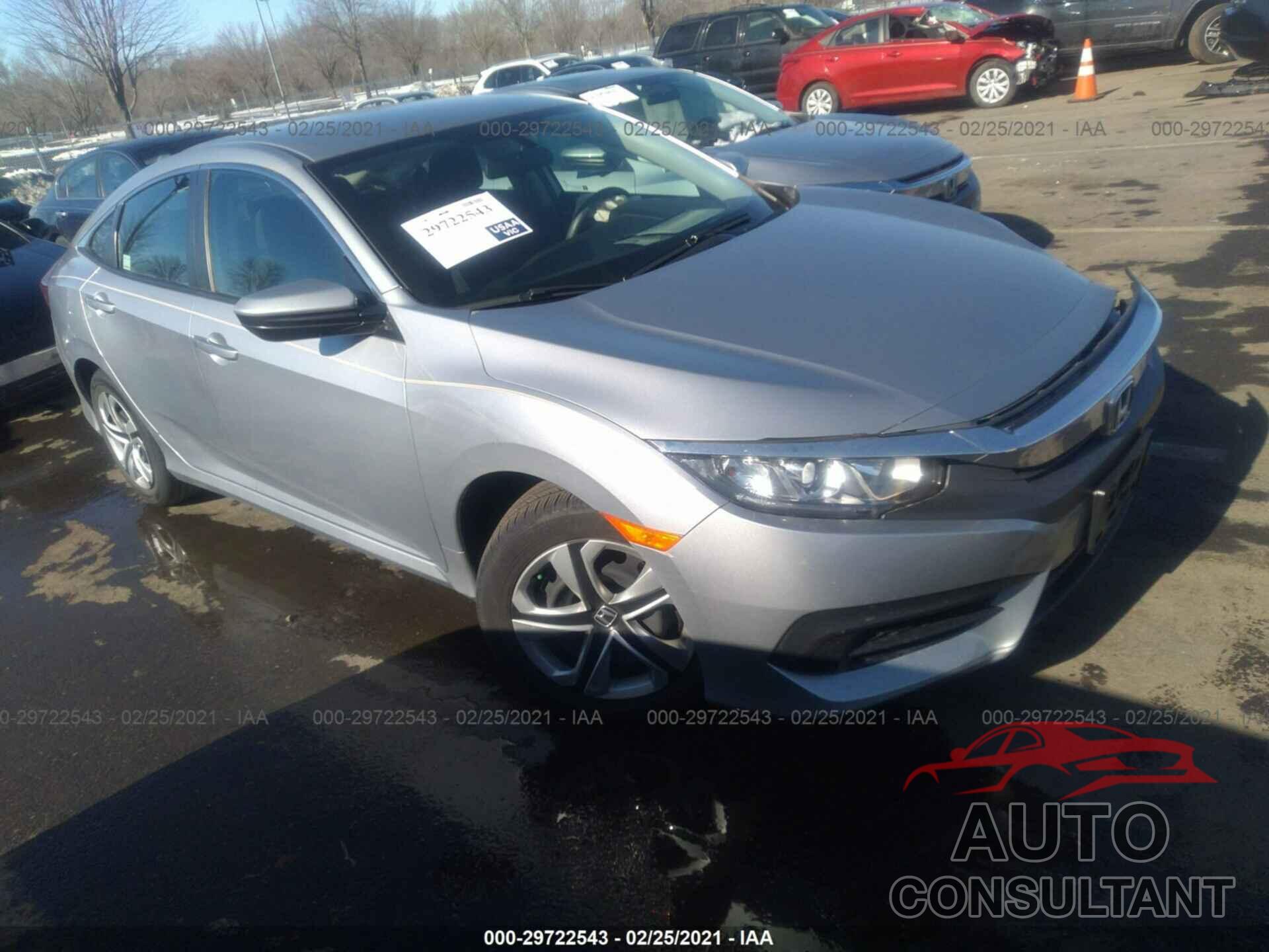 HONDA CIVIC SEDAN 2018 - 2HGFC2F53JH514052