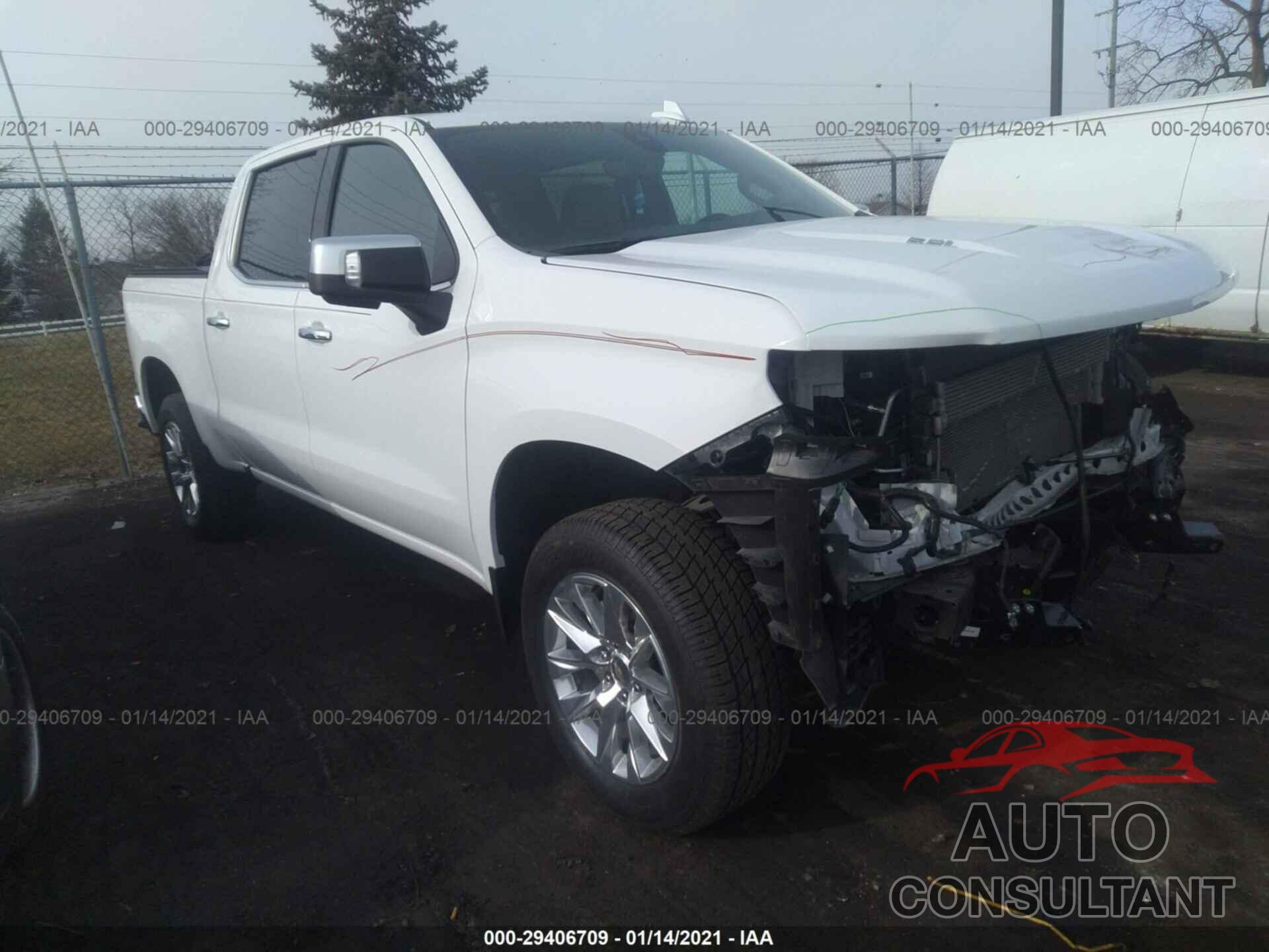CHEVROLET SILVERADO 1500 2020 - 1GCUYGEL7LZ235808