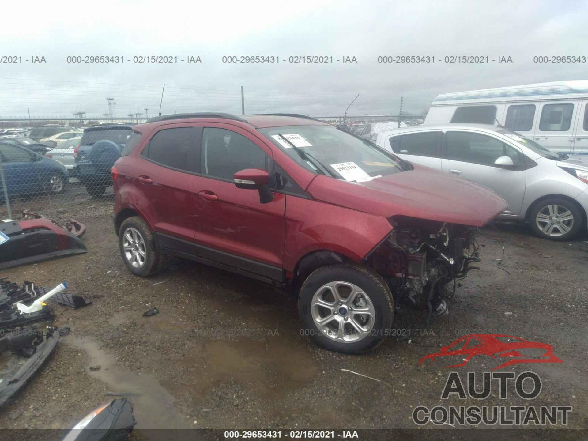 FORD ECOSPORT 2020 - MAJ6S3GL1LC334990