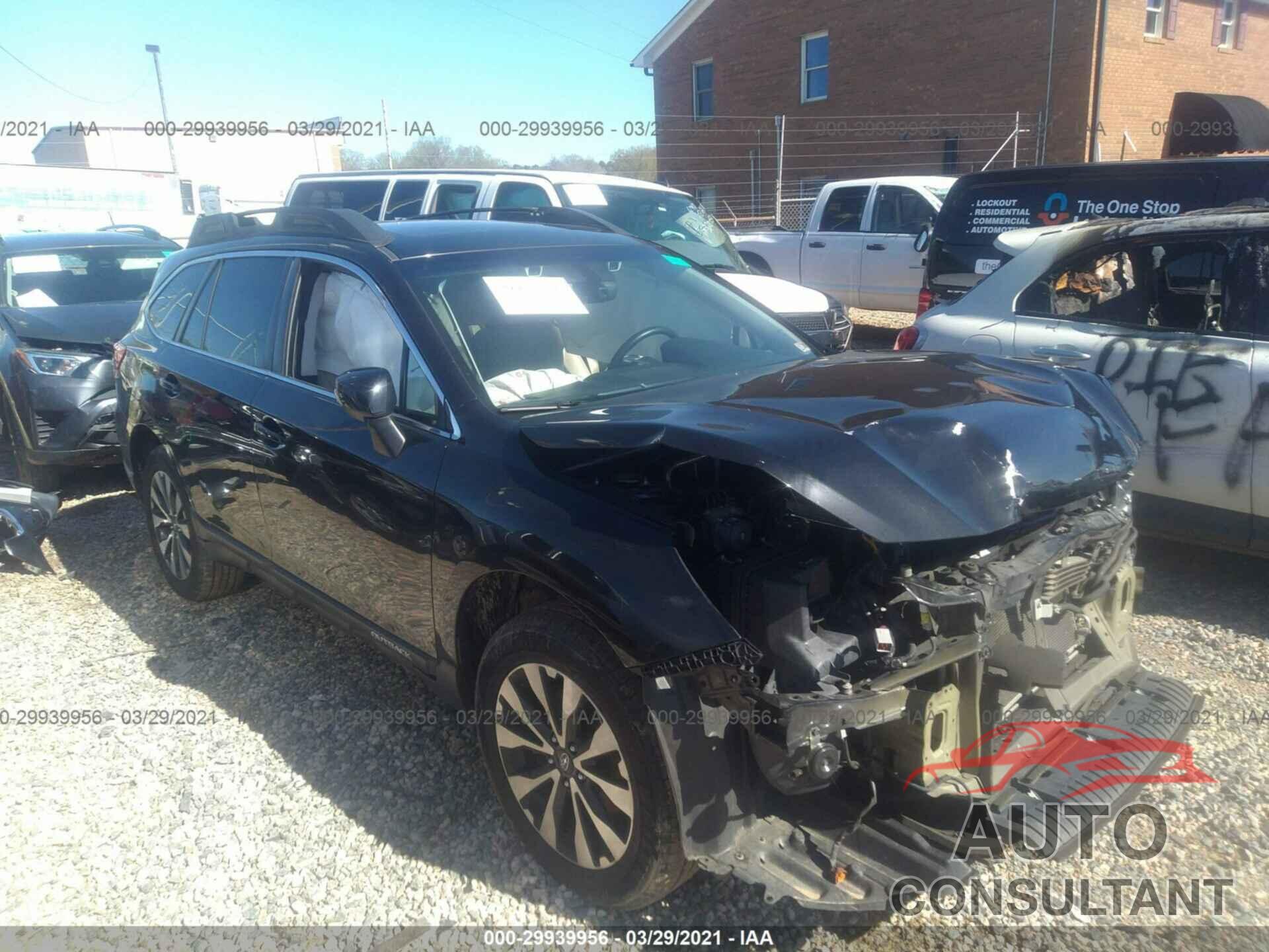SUBARU OUTBACK 2017 - 4S4BSANC2H3229653