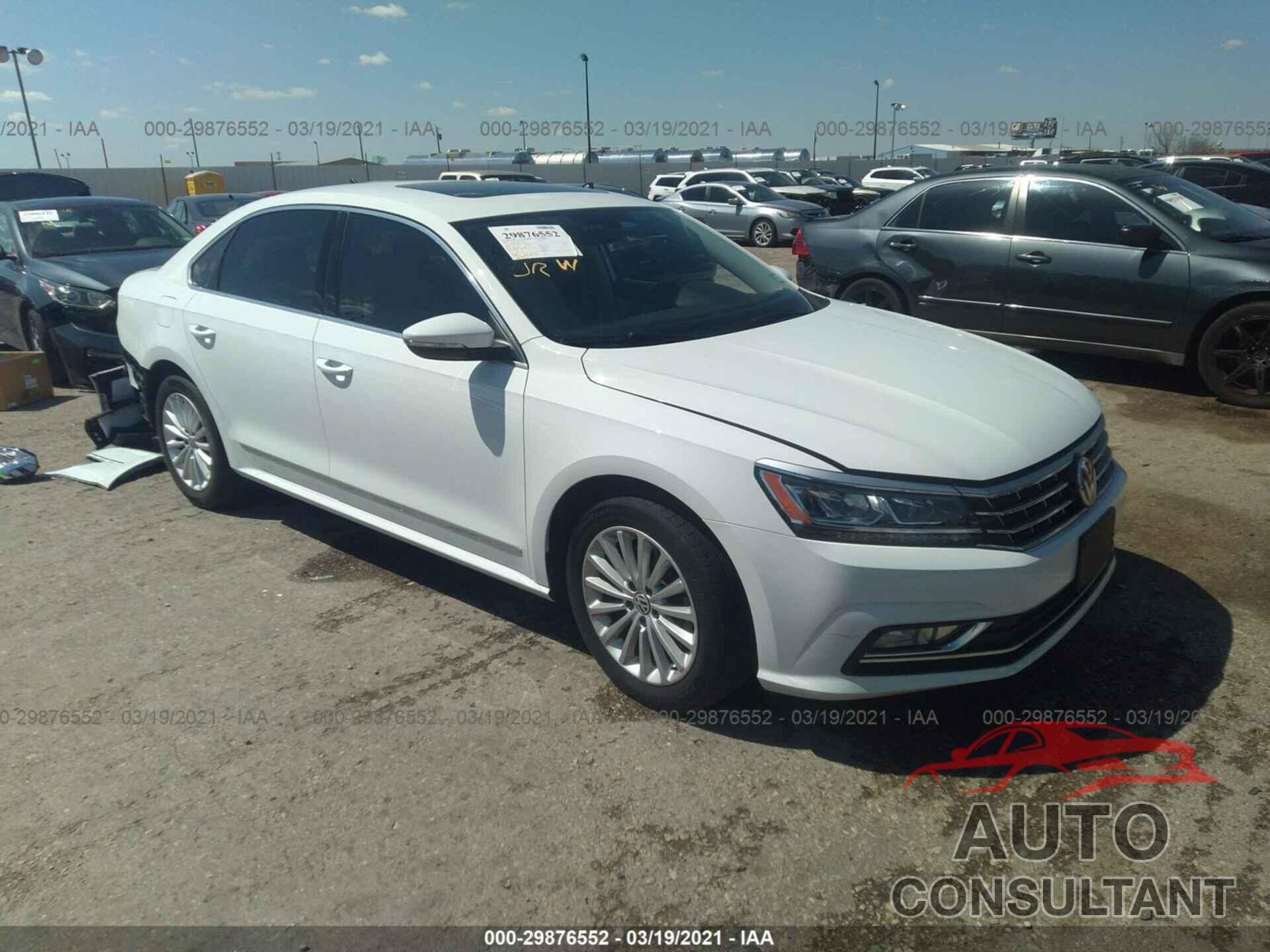VOLKSWAGEN PASSAT 2016 - 1VWBS7A39GC049143