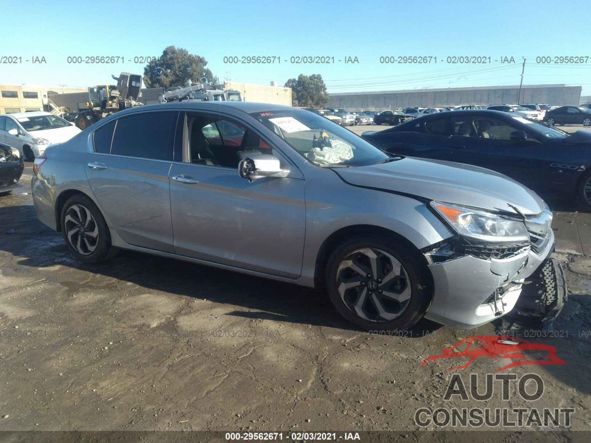 HONDA ACCORD SEDAN 2016 - 1HGCR3F04GA025355