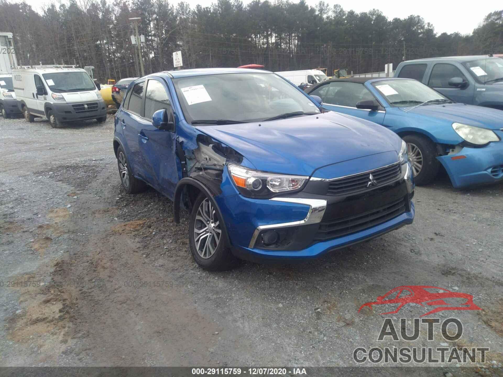 MITSUBISHI OUTLANDER SPORT 2017 - JA4AP3AUXHZ056242