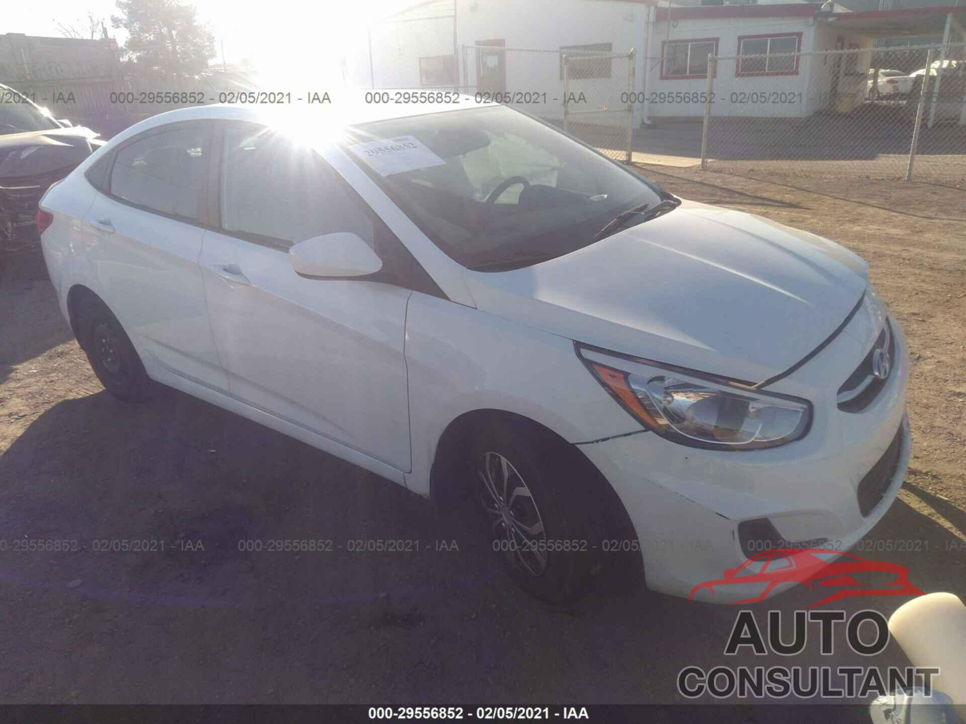 HYUNDAI ACCENT 2016 - KMHCT4AE8GU139314