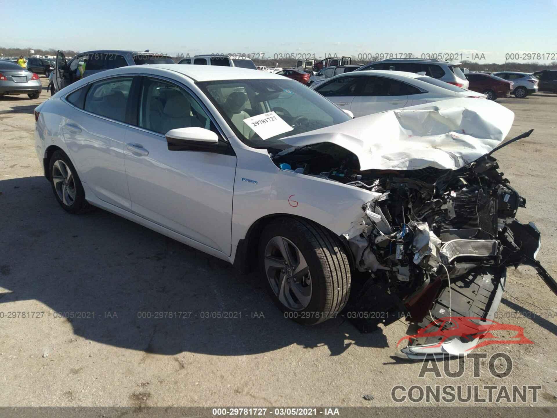 HONDA INSIGHT 2020 - 19XZE4F51LE002094