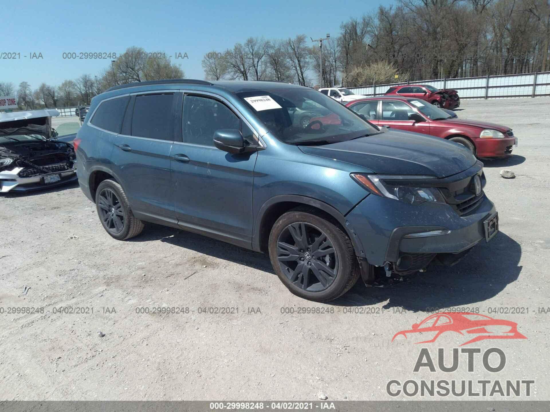 HONDA PILOT 2021 - 5FNYF5H22MB007480