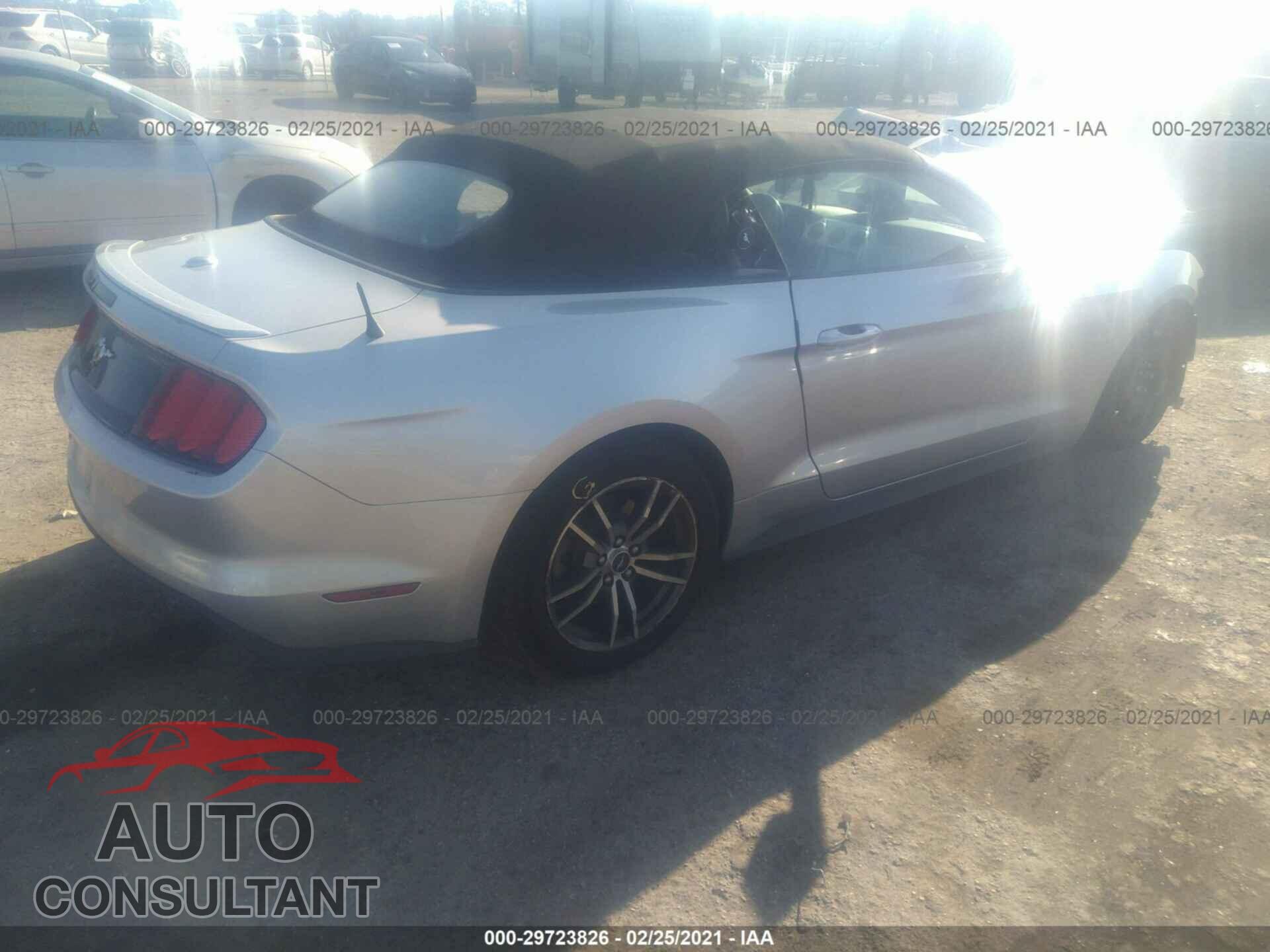 FORD MUSTANG 2017 - 1FATP8UH2H5334400