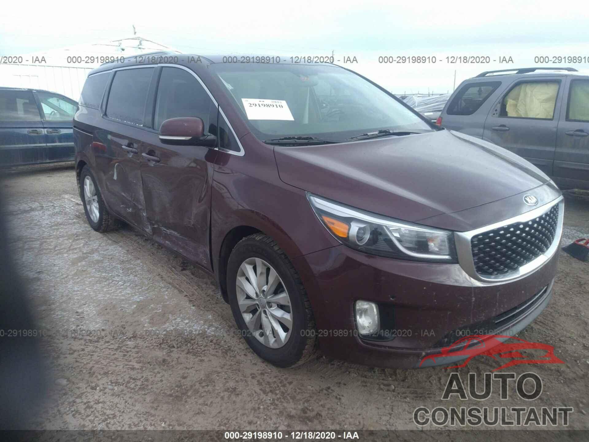 KIA SEDONA 2017 - KNDMC5C17H6281815