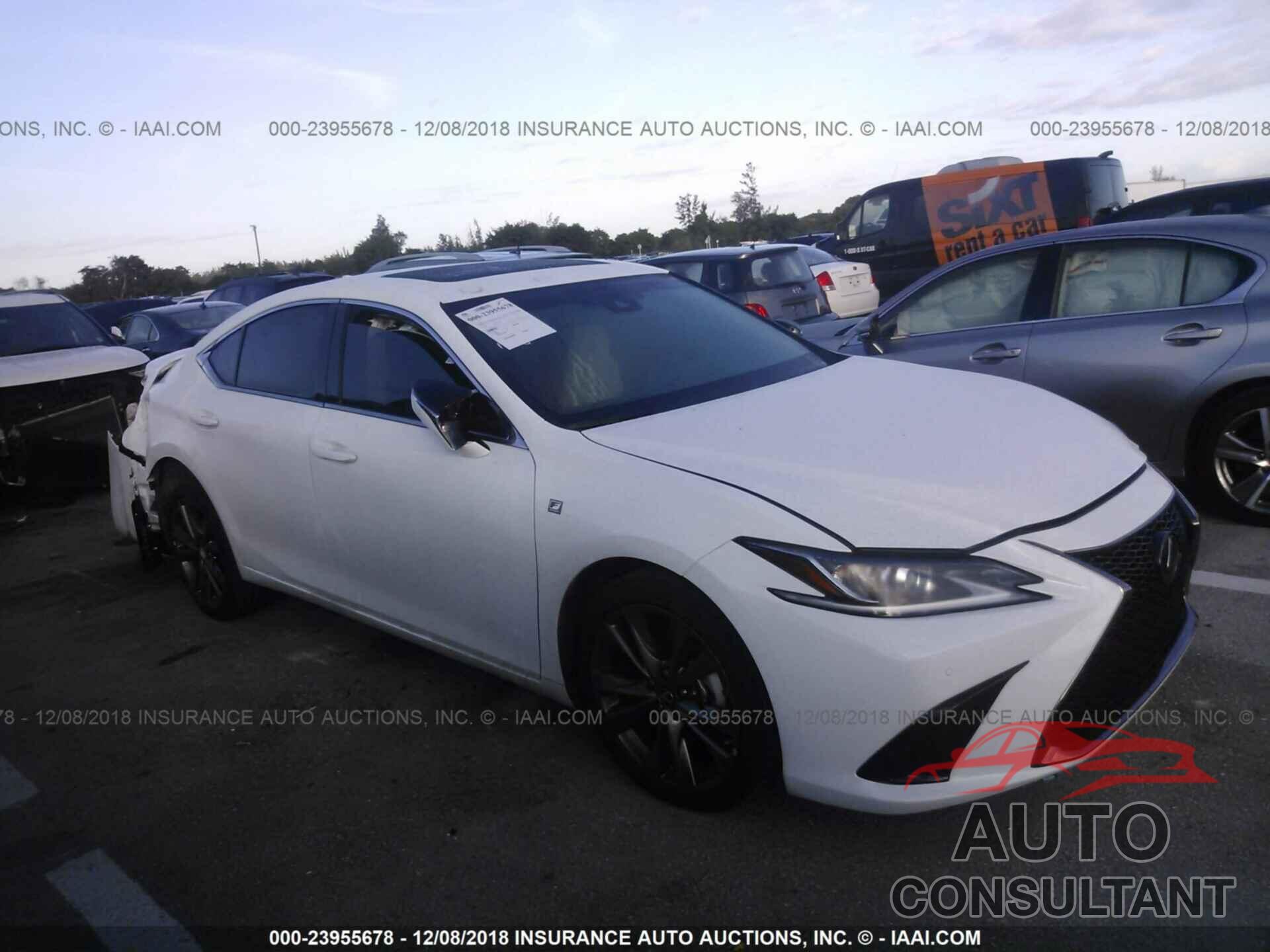 LEXUS ES 2019 - 58ABZ1B16KU007870