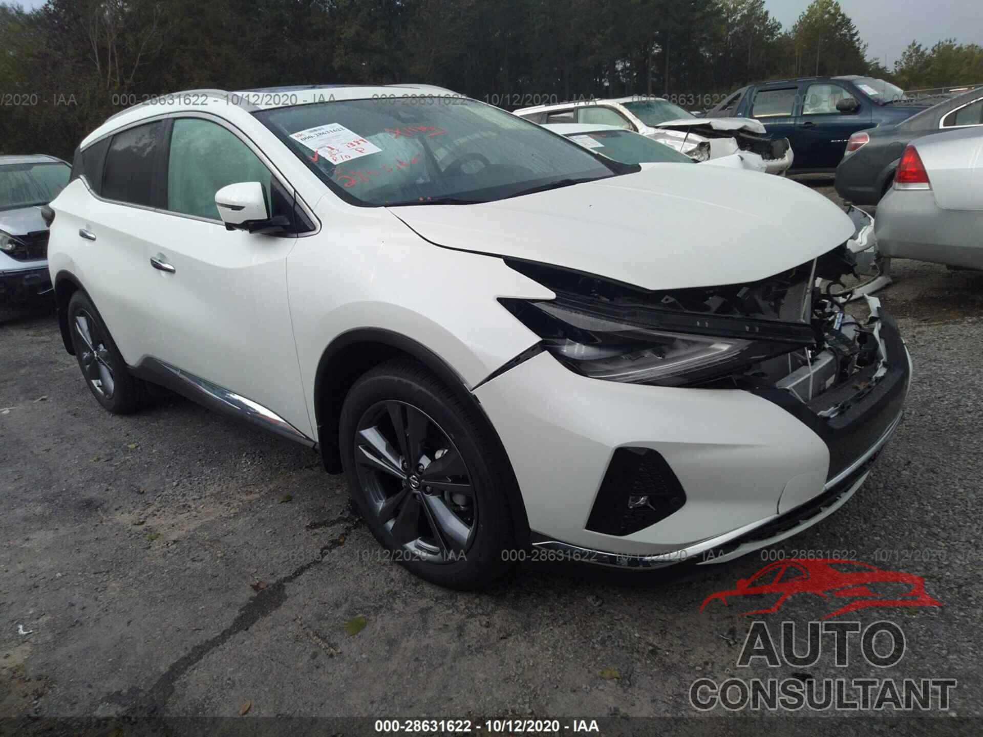 NISSAN MURANO 2020 - 5N1AZ2DJ5LN159575