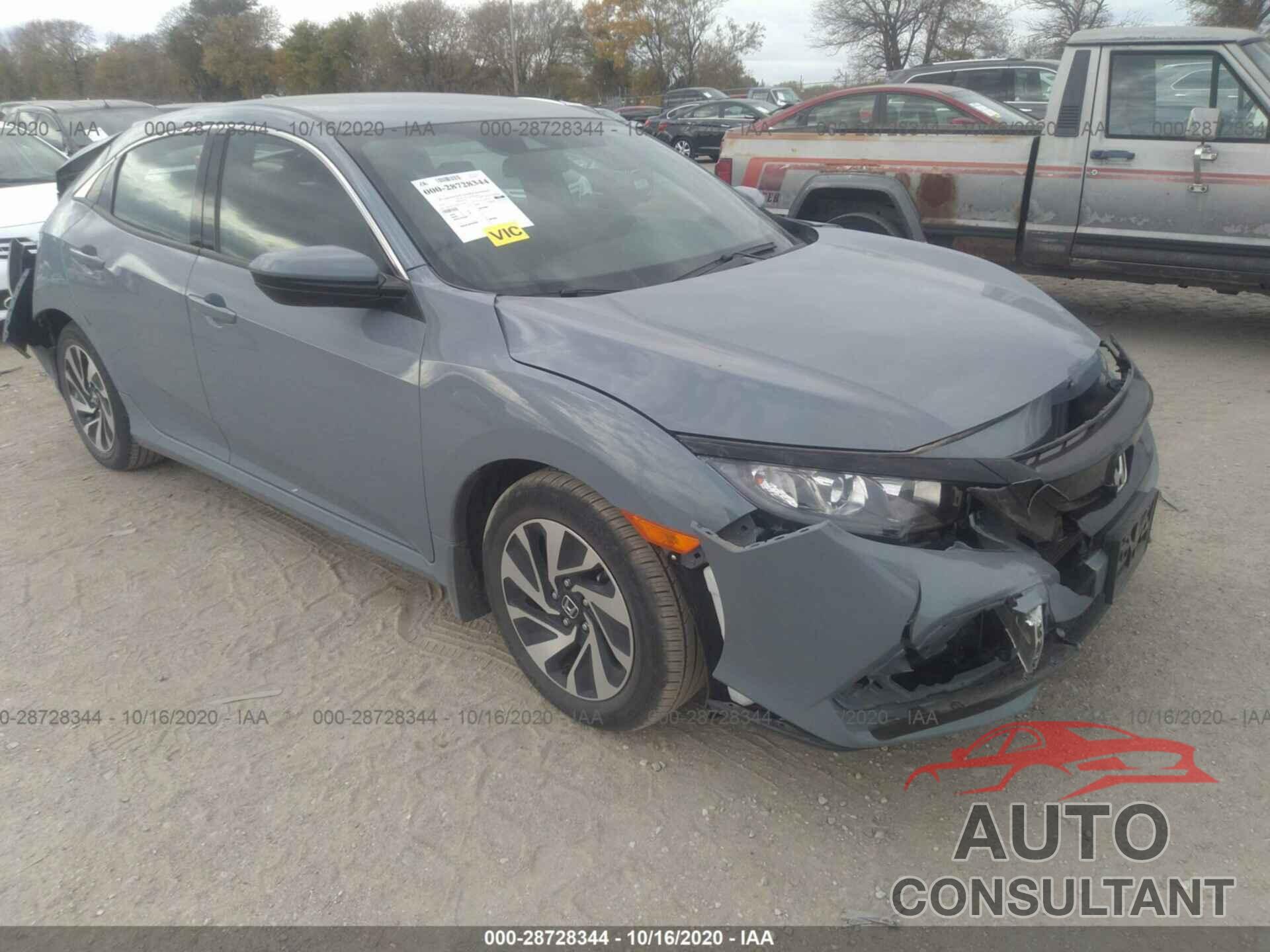 HONDA CIVIC HATCHBACK 2019 - SHHFK7H30KU219460