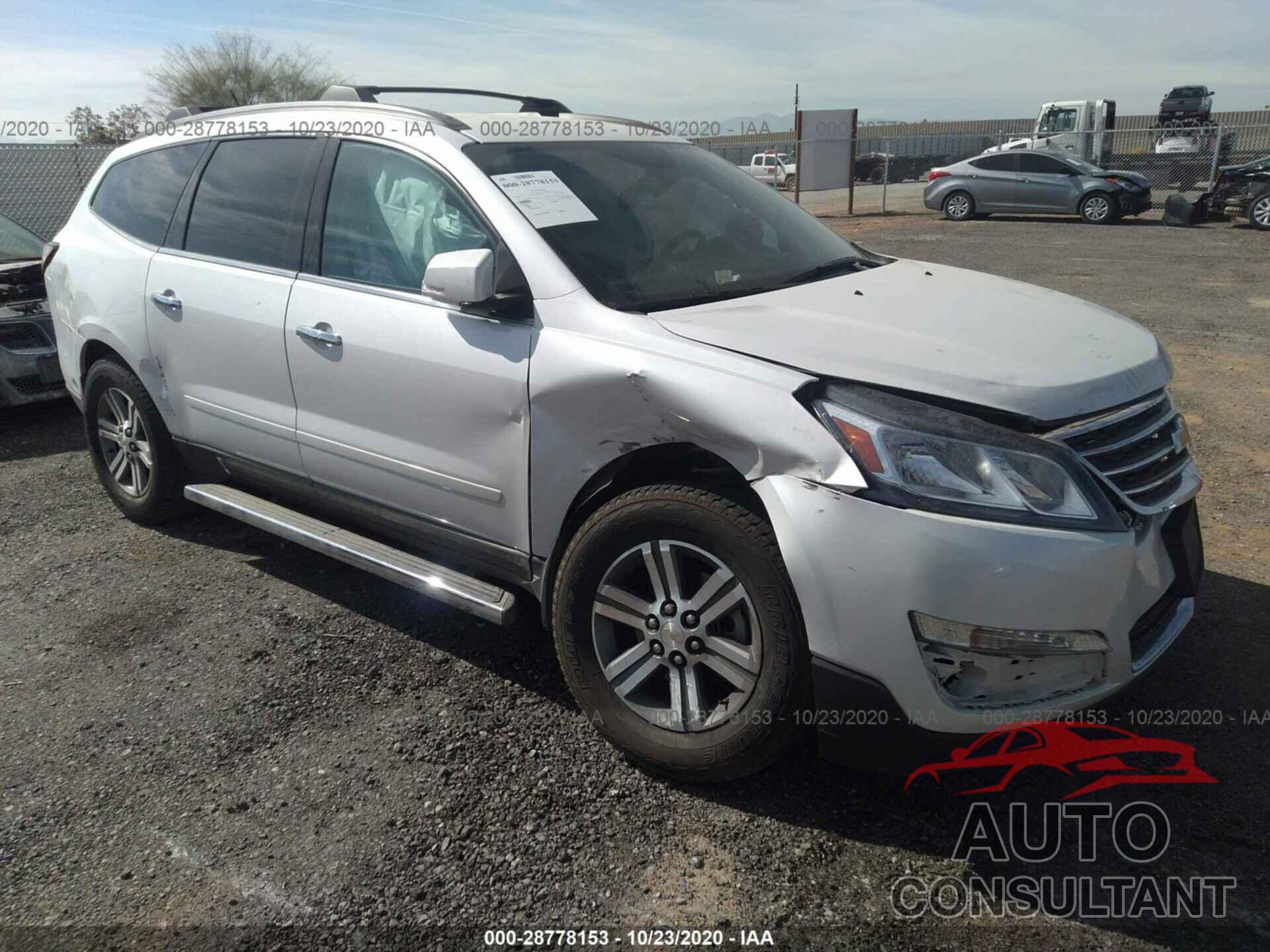 CHEVROLET TRAVERSE 2016 - 1GNKRGKD0GJ178445