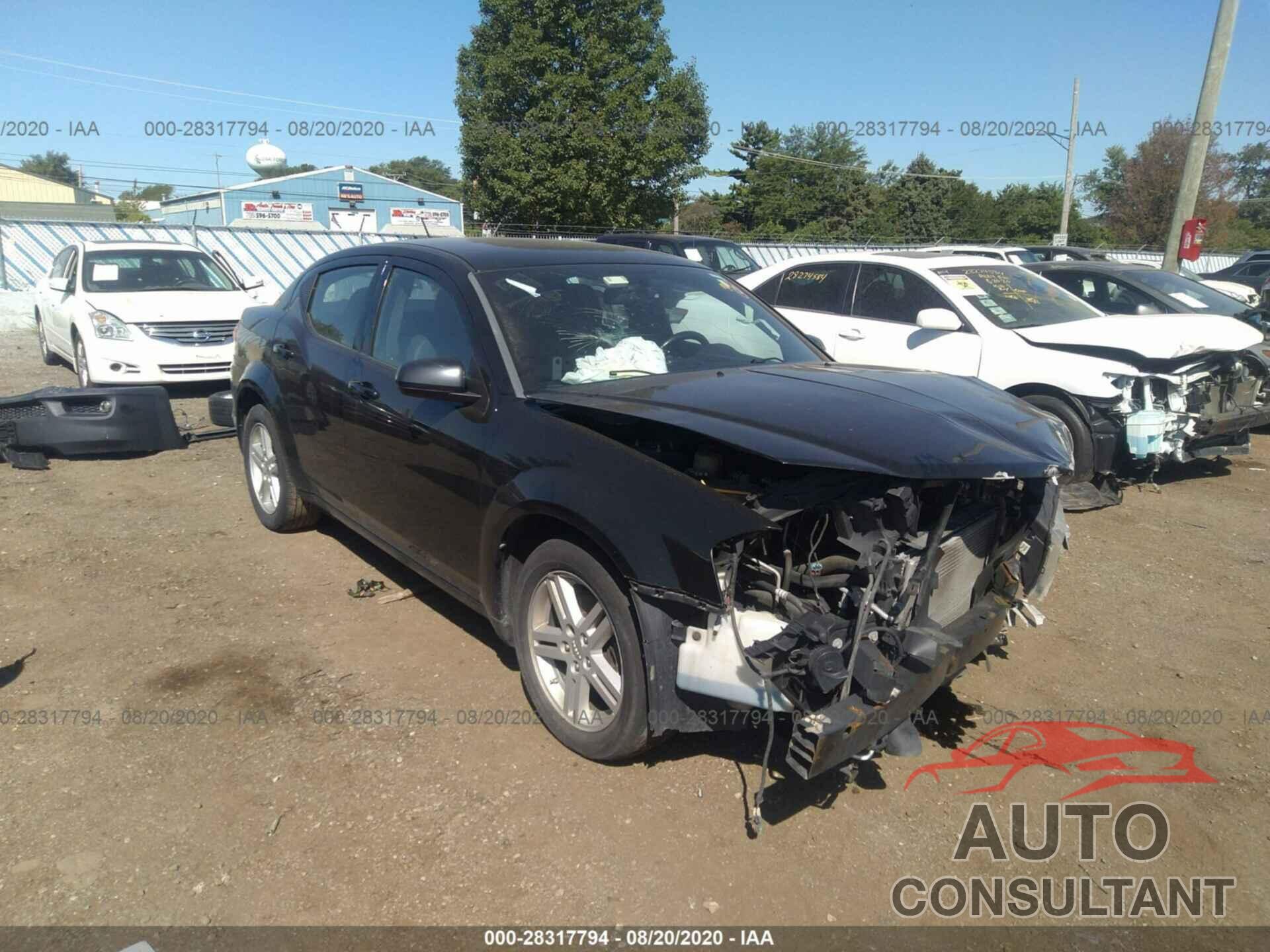 DODGE AVENGER 2013 - 1C3CDZCG9DN529037