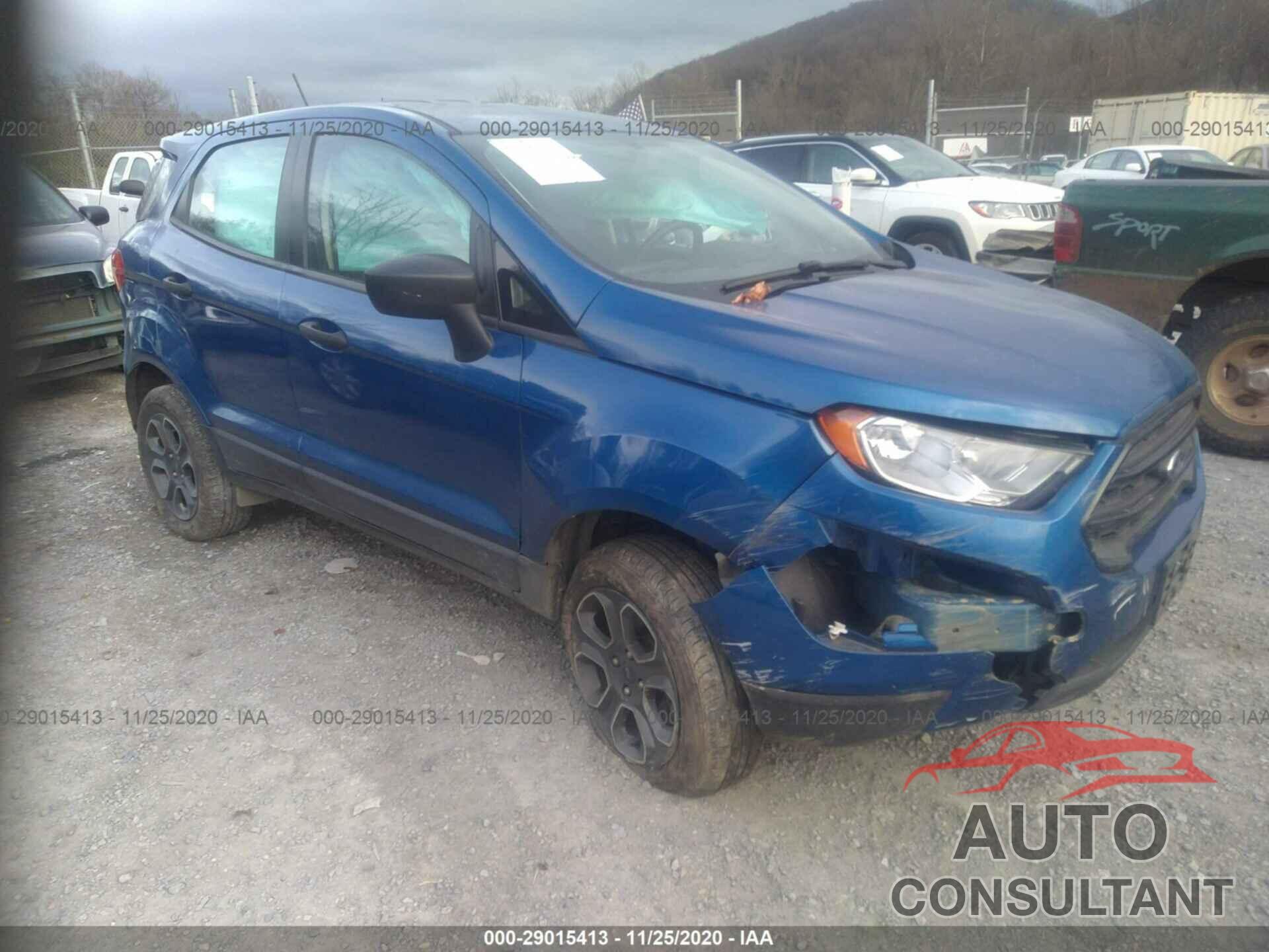 FORD ECOSPORT 2018 - MAJ6P1SL9JC213652