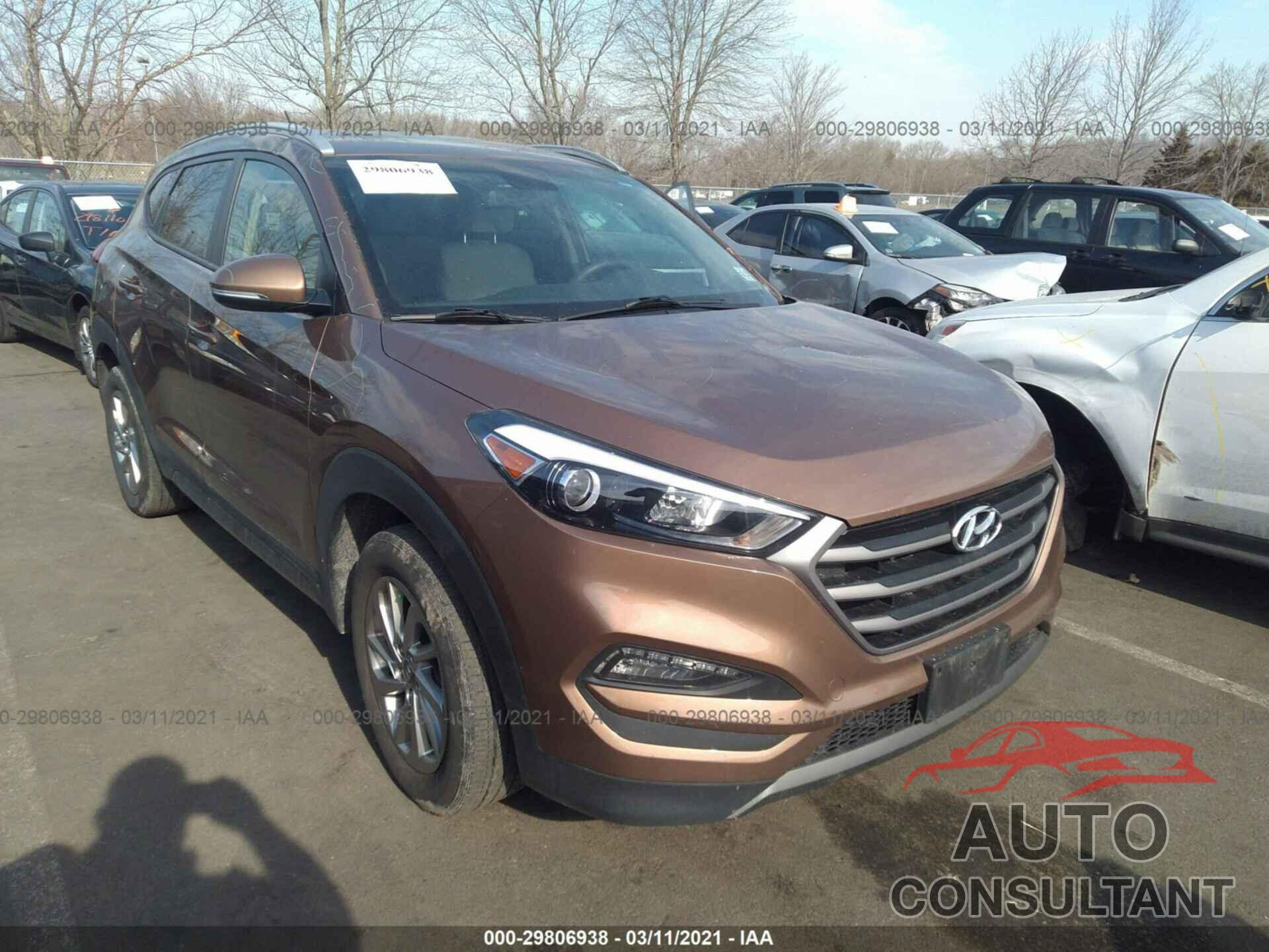 HYUNDAI TUCSON 2016 - KM8J3CA22GU123181
