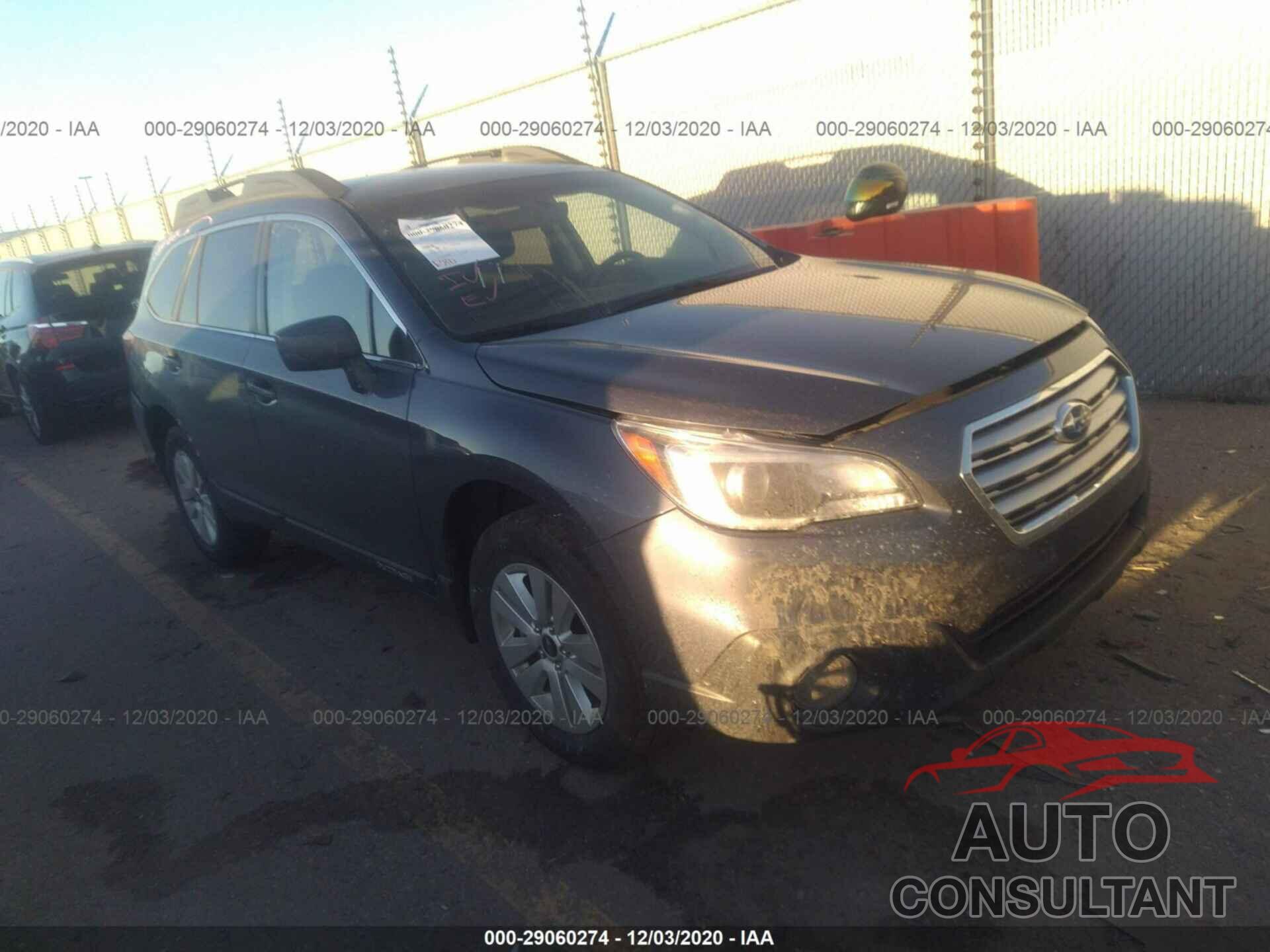 SUBARU OUTBACK 2017 - 4S4BSACC2H3364277
