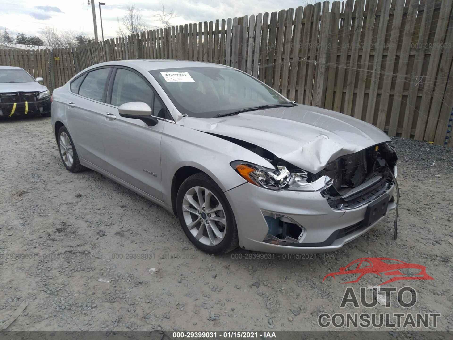 FORD FUSION HYBRID 2019 - 3FA6P0LU6KR140941