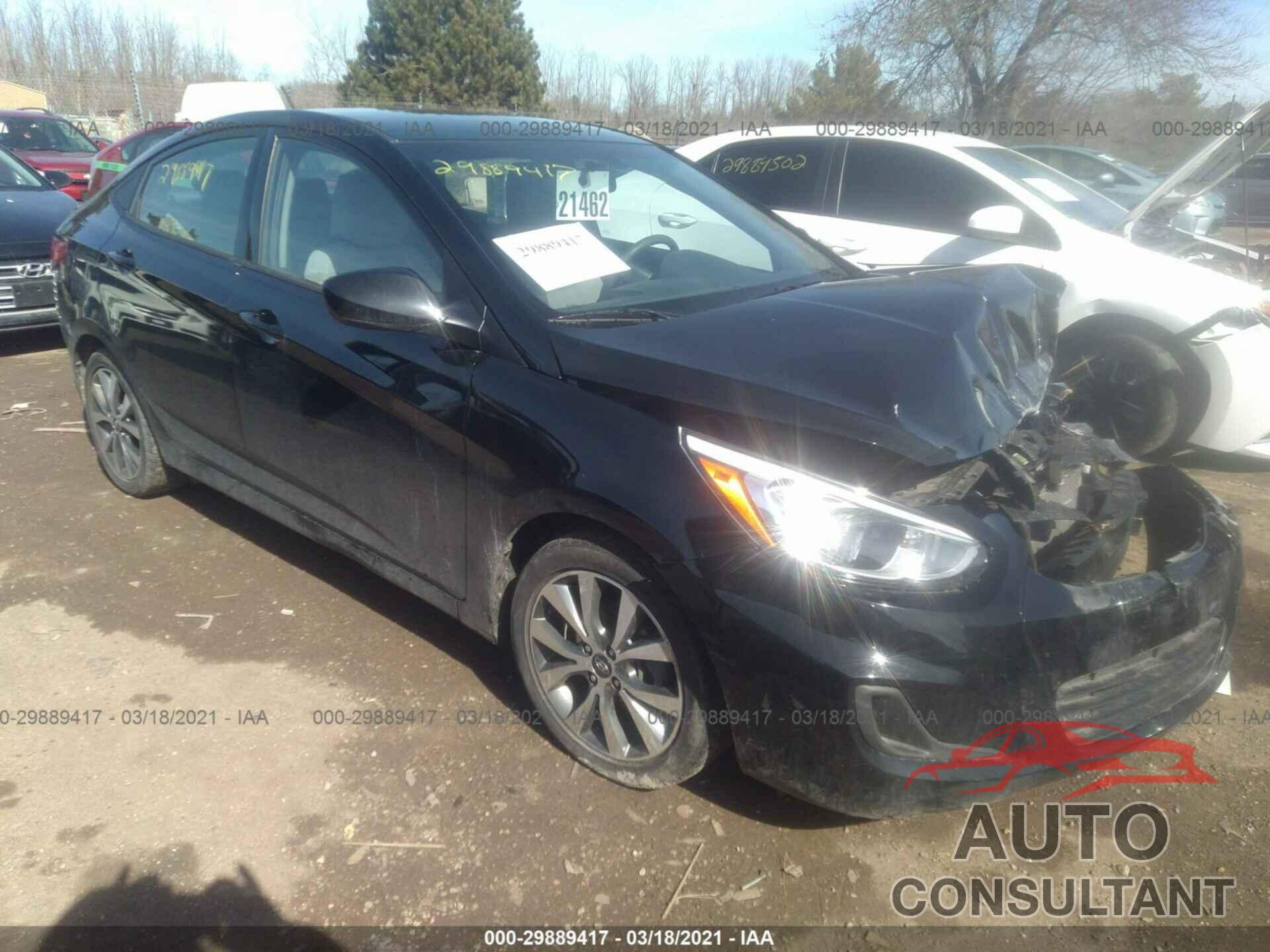 HYUNDAI ACCENT 2017 - KMHCT4AE2HU361171