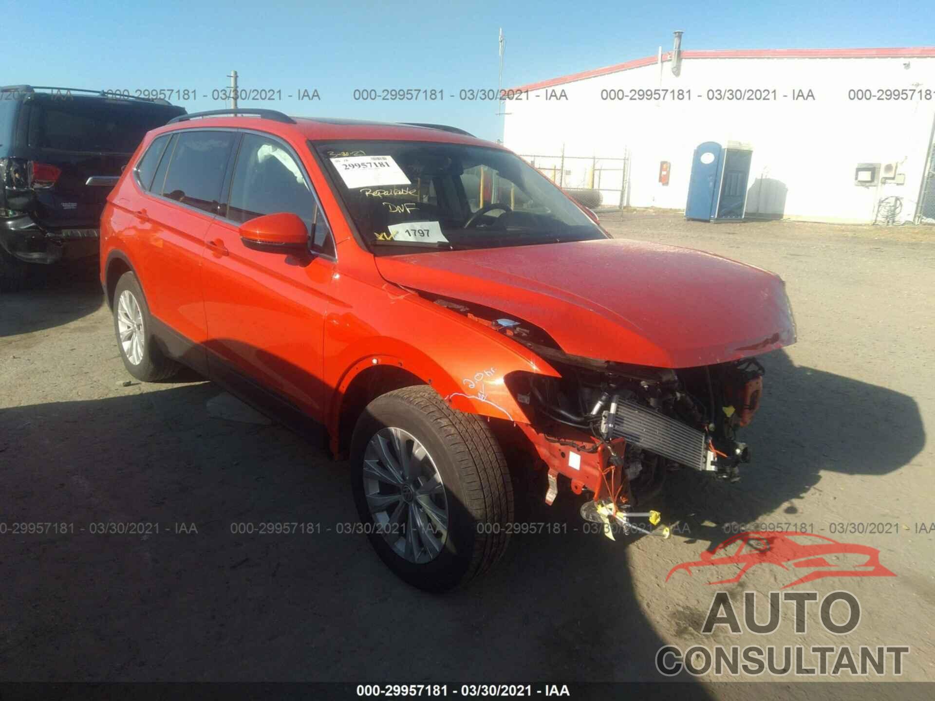 VOLKSWAGEN TIGUAN 2019 - 3VV2B7AX2KM016581
