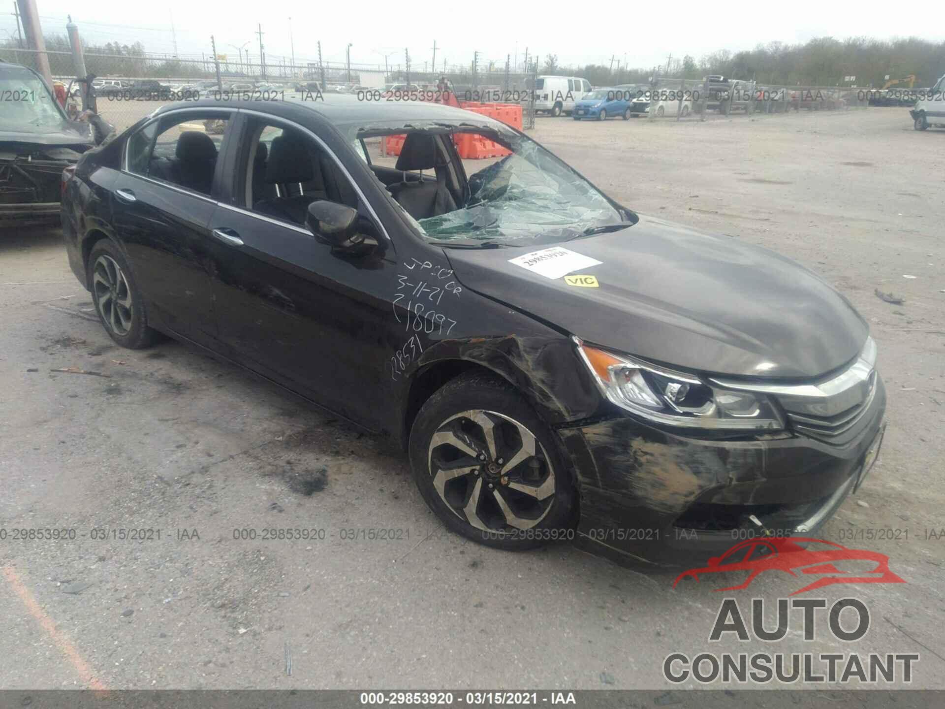 HONDA ACCORD SEDAN 2016 - 1HGCR2F85GA228531