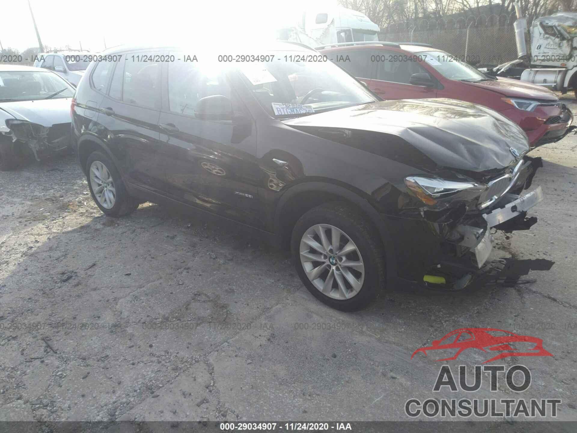 BMW X3 2017 - 5UXWX9C32H0T17045
