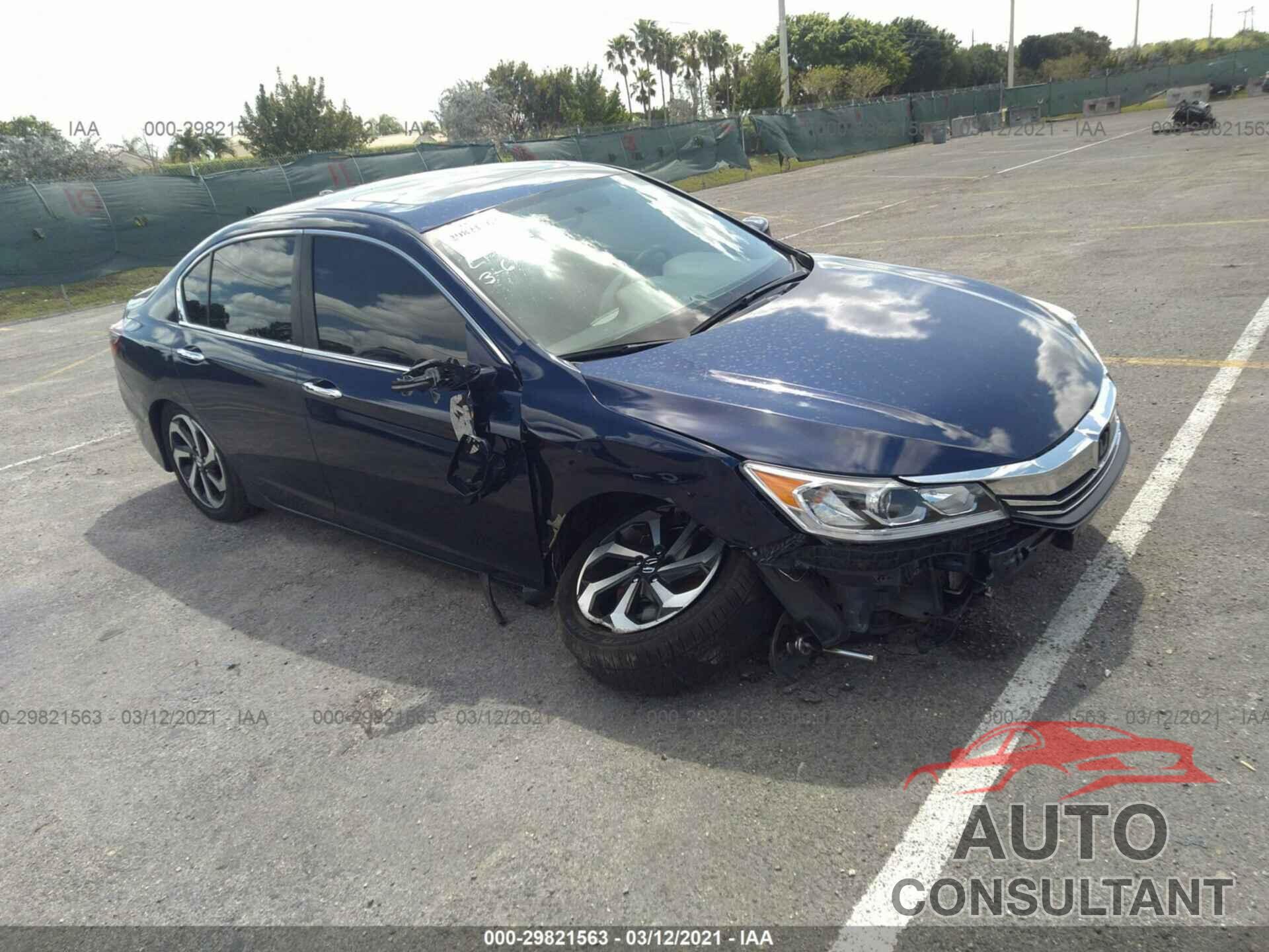 HONDA ACCORD SEDAN 2016 - 1HGCR2F76GA115551
