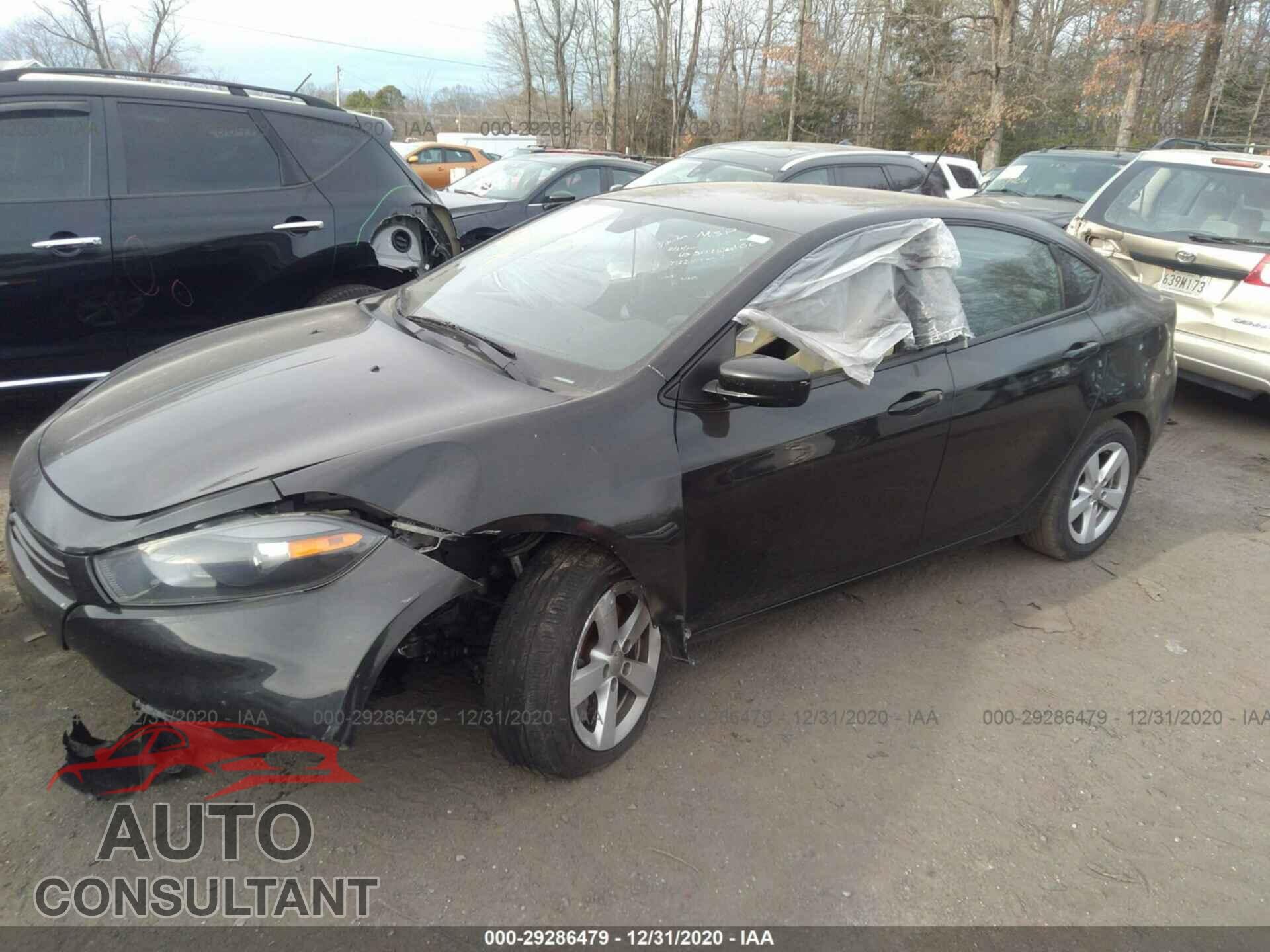DODGE DART 2016 - 1C3CDFBB4GD577348