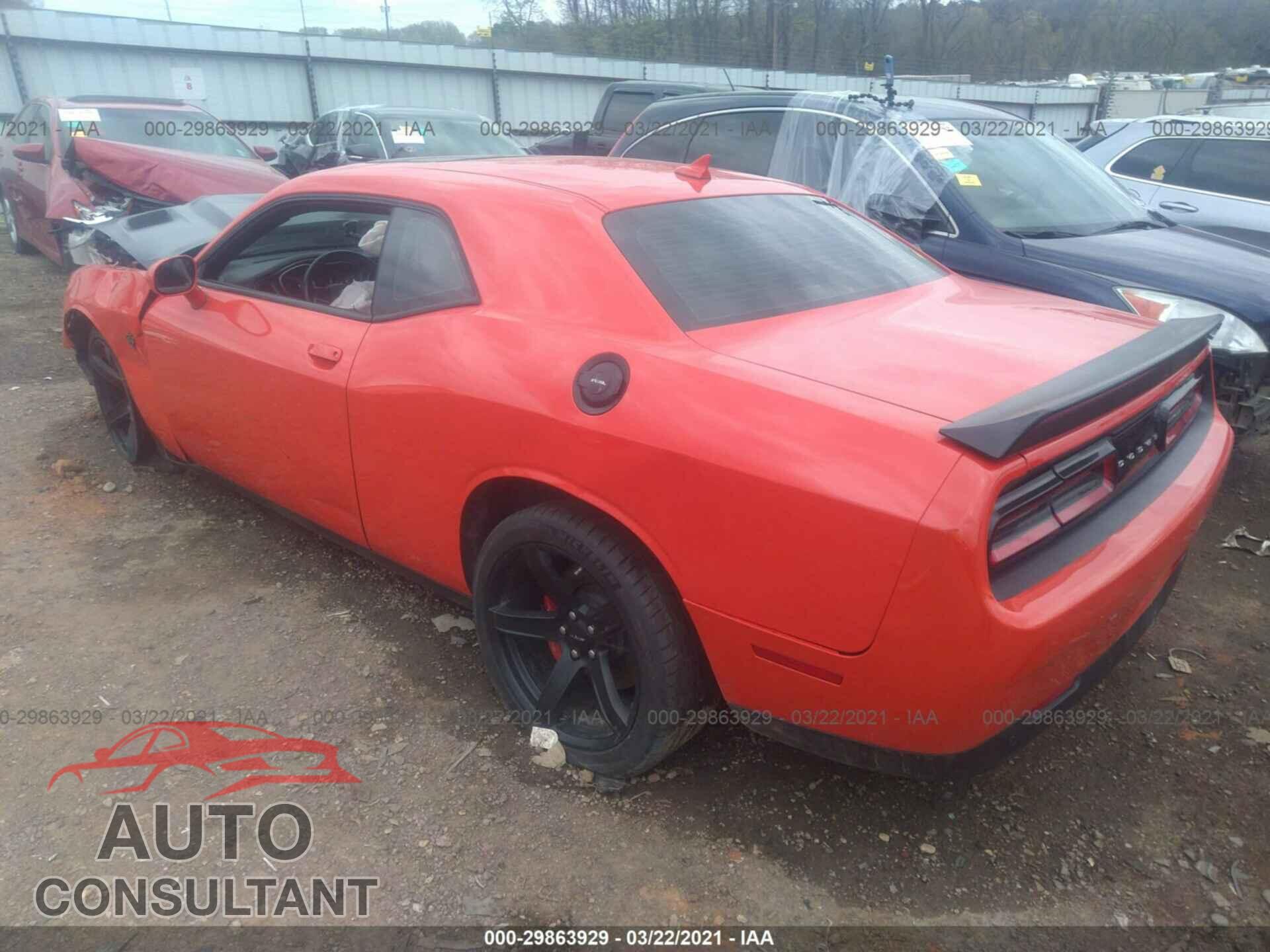 DODGE CHALLENGER 2017 - 2C3CDZC9XHH514319