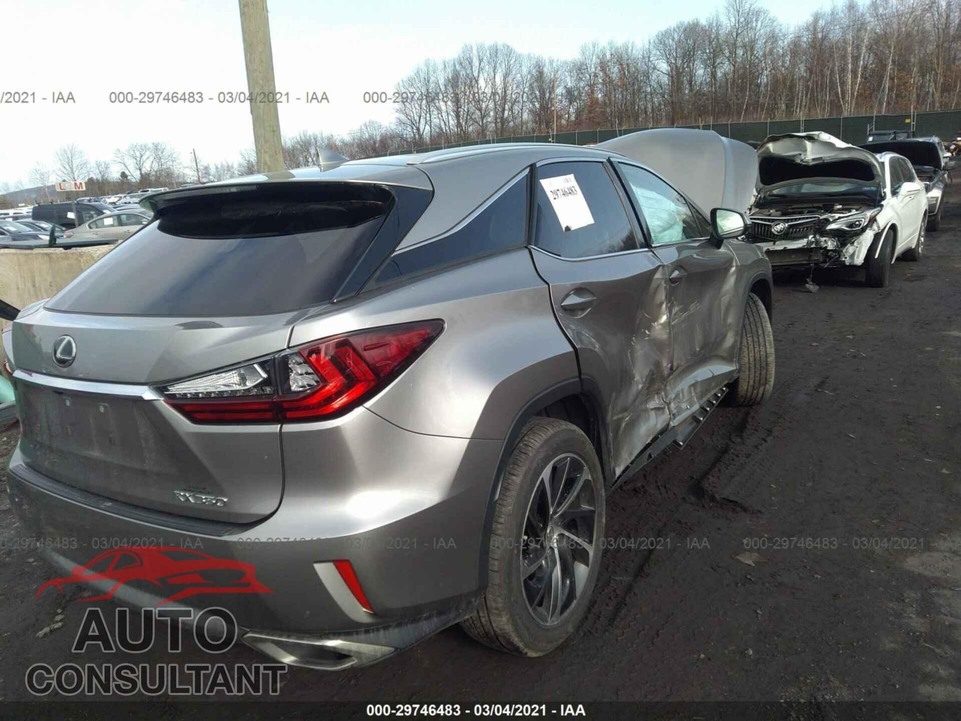 LEXUS RX 2017 - 2T2BZMCA7HC072627