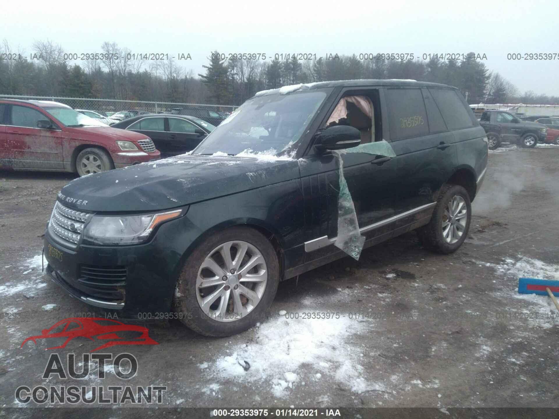 LAND ROVER RANGE ROVER 2017 - SALGS2FV0HA347432