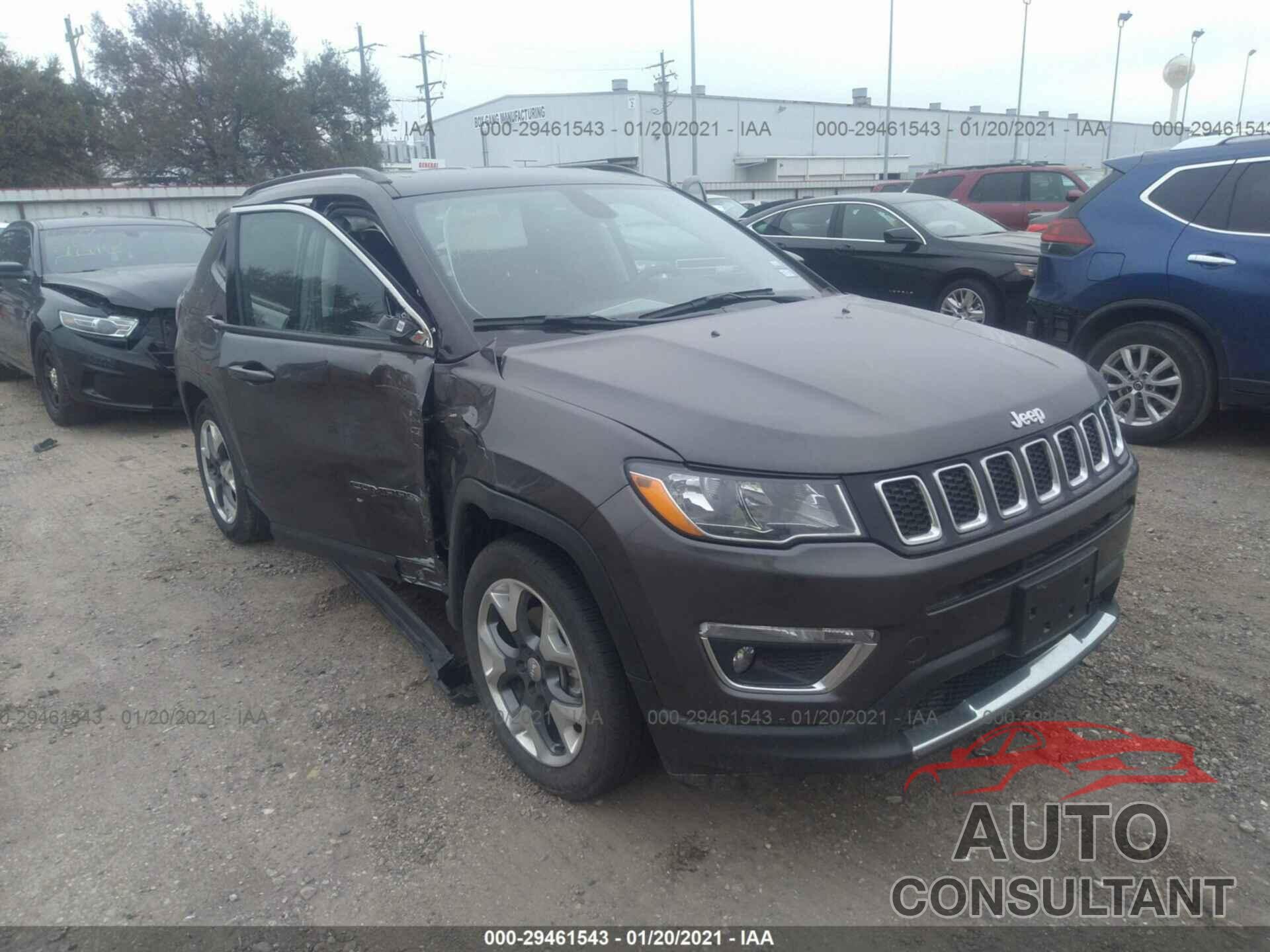 JEEP COMPASS 2020 - 3C4NJCCB3LT205627