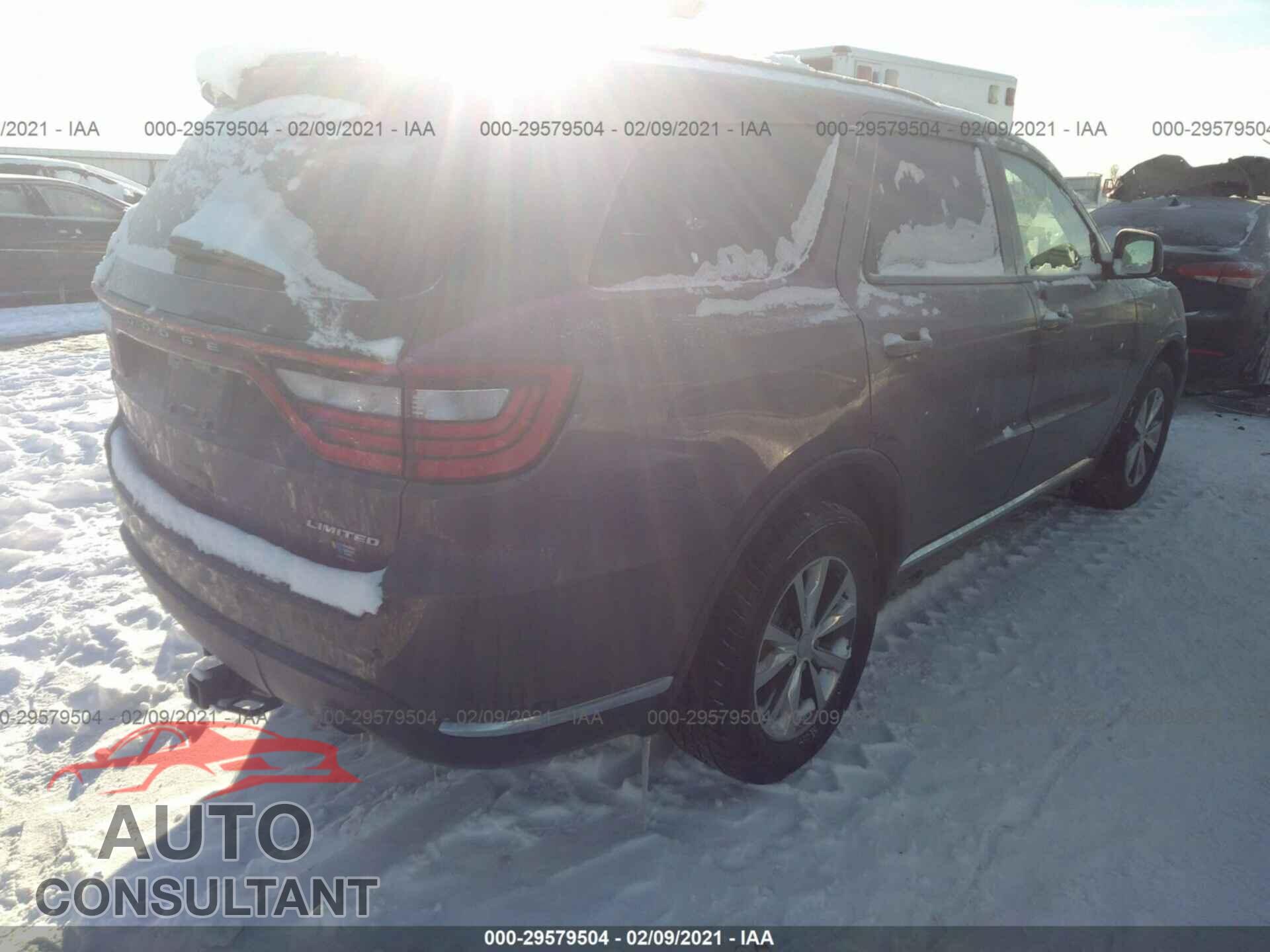 DODGE DURANGO 2016 - 1C4RDJDG3GC477264