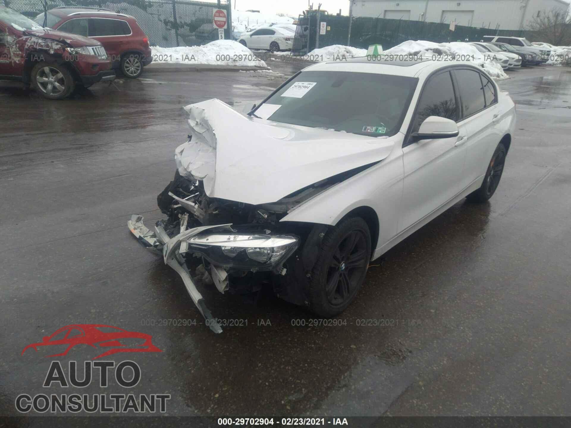 BMW 3 SERIES 2016 - WBA8E3G5XGNU01959