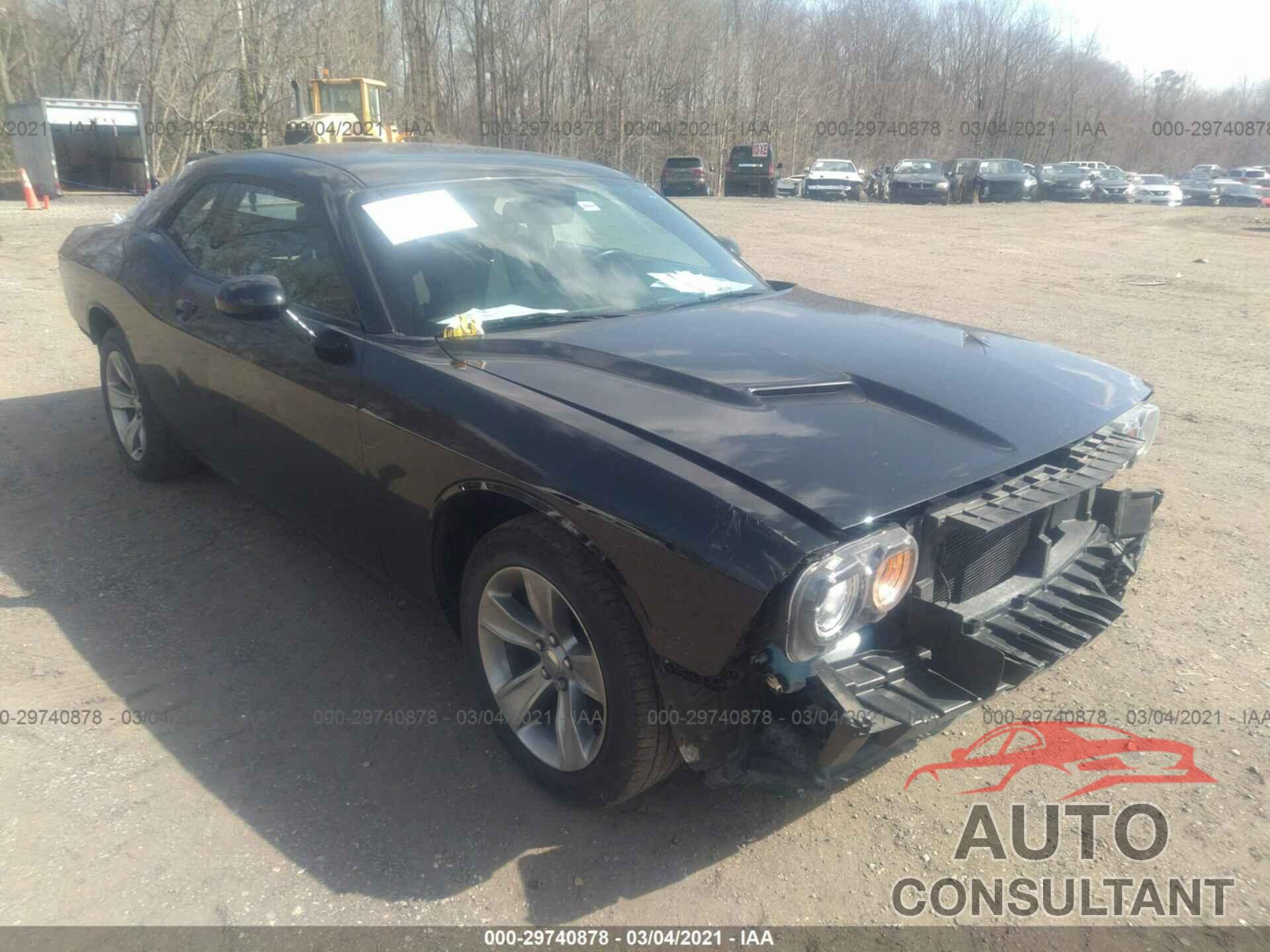 DODGE CHALLENGER 2016 - 2C3CDZAG1GH284511