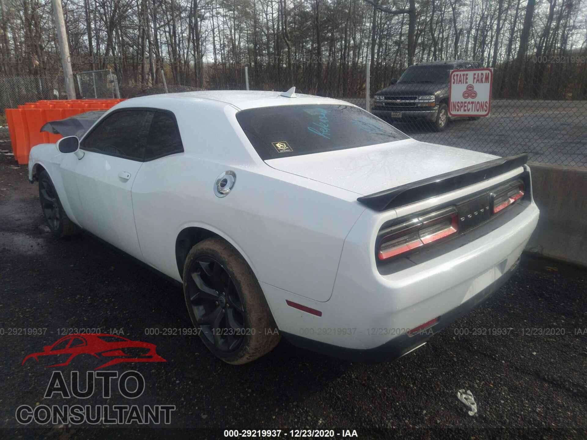 DODGE CHALLENGER 2018 - 2C3CDZAG4JH258573
