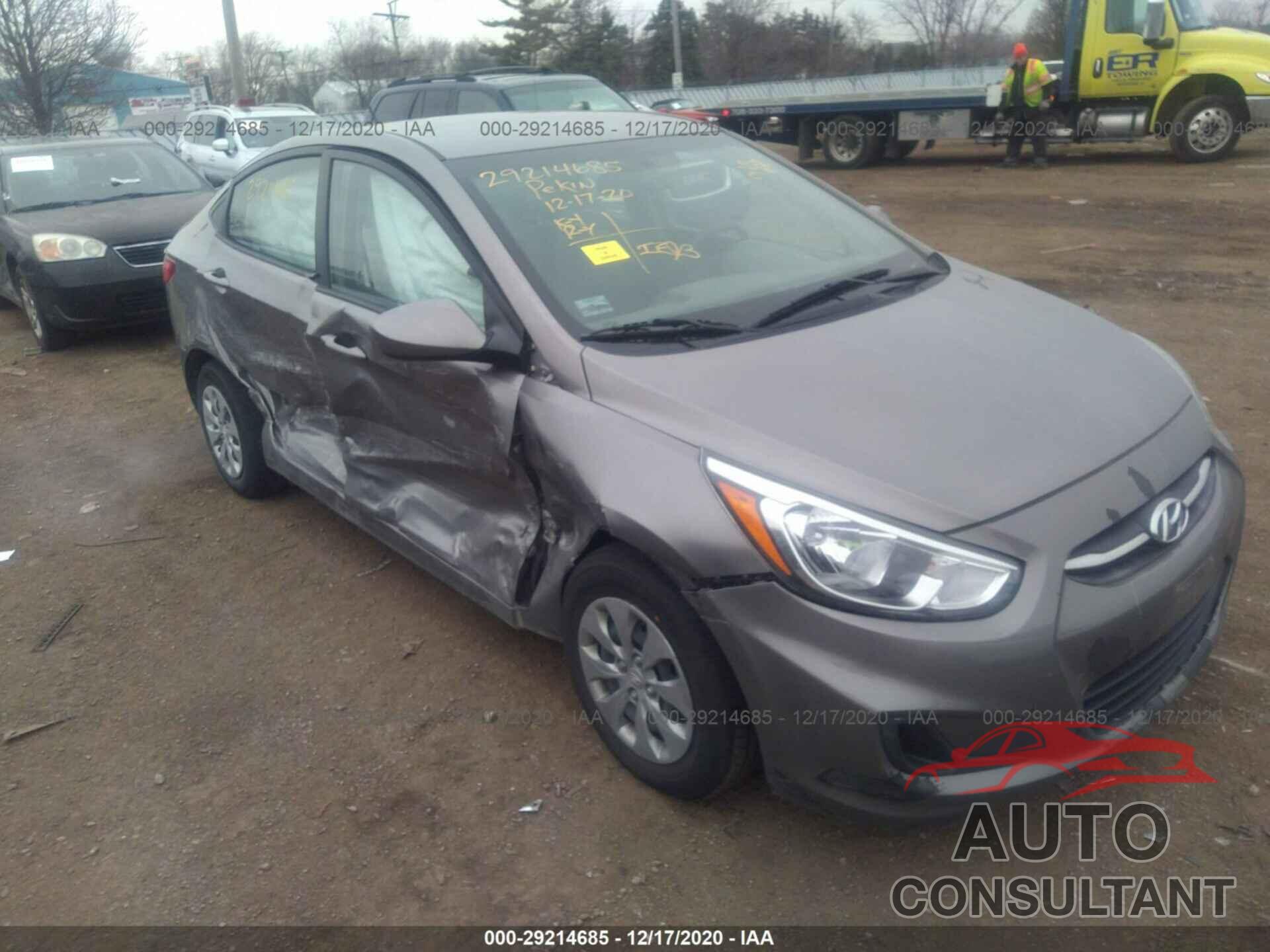 HYUNDAI ACCENT 2017 - KMHCT4AE6HU361240