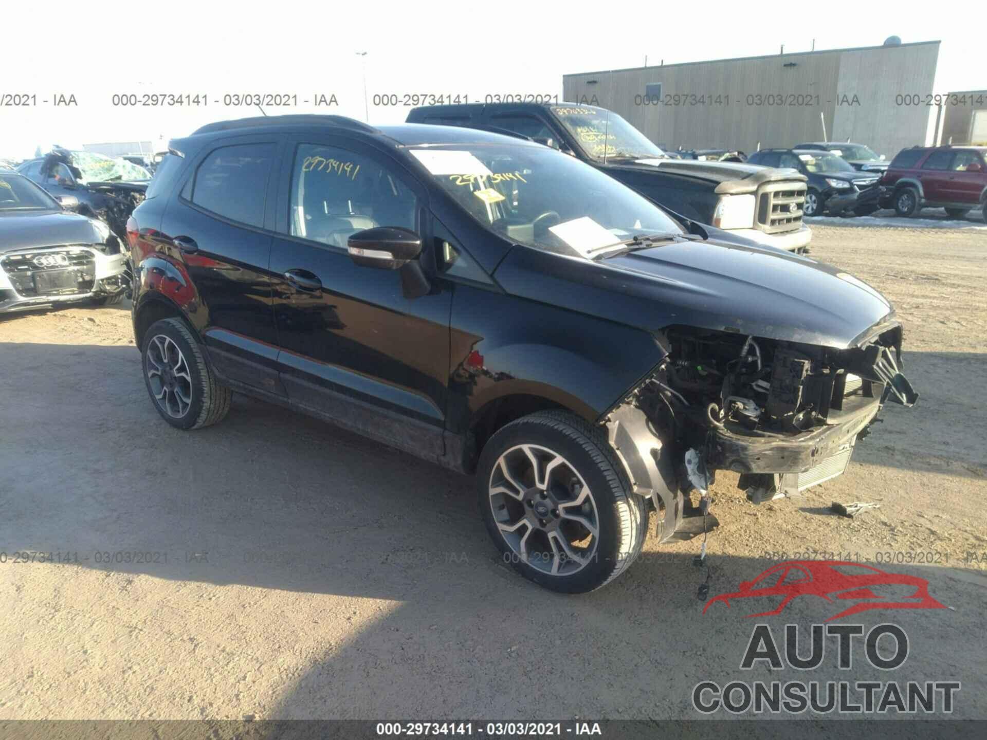 FORD ECOSPORT 2019 - MAJ6S3JL1KC267444