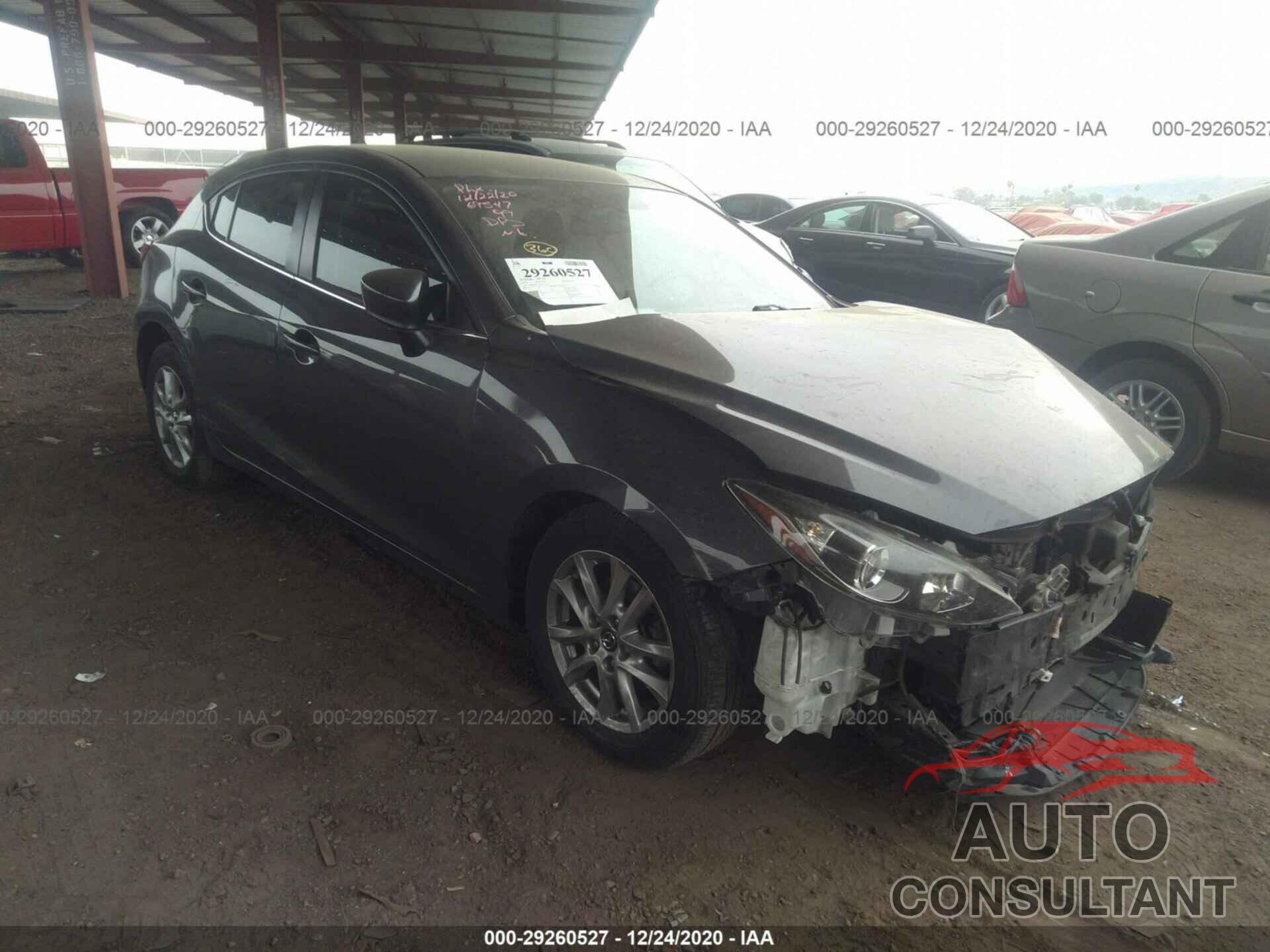 MAZDA MAZDA3 2016 - JM1BM1K79G1321133