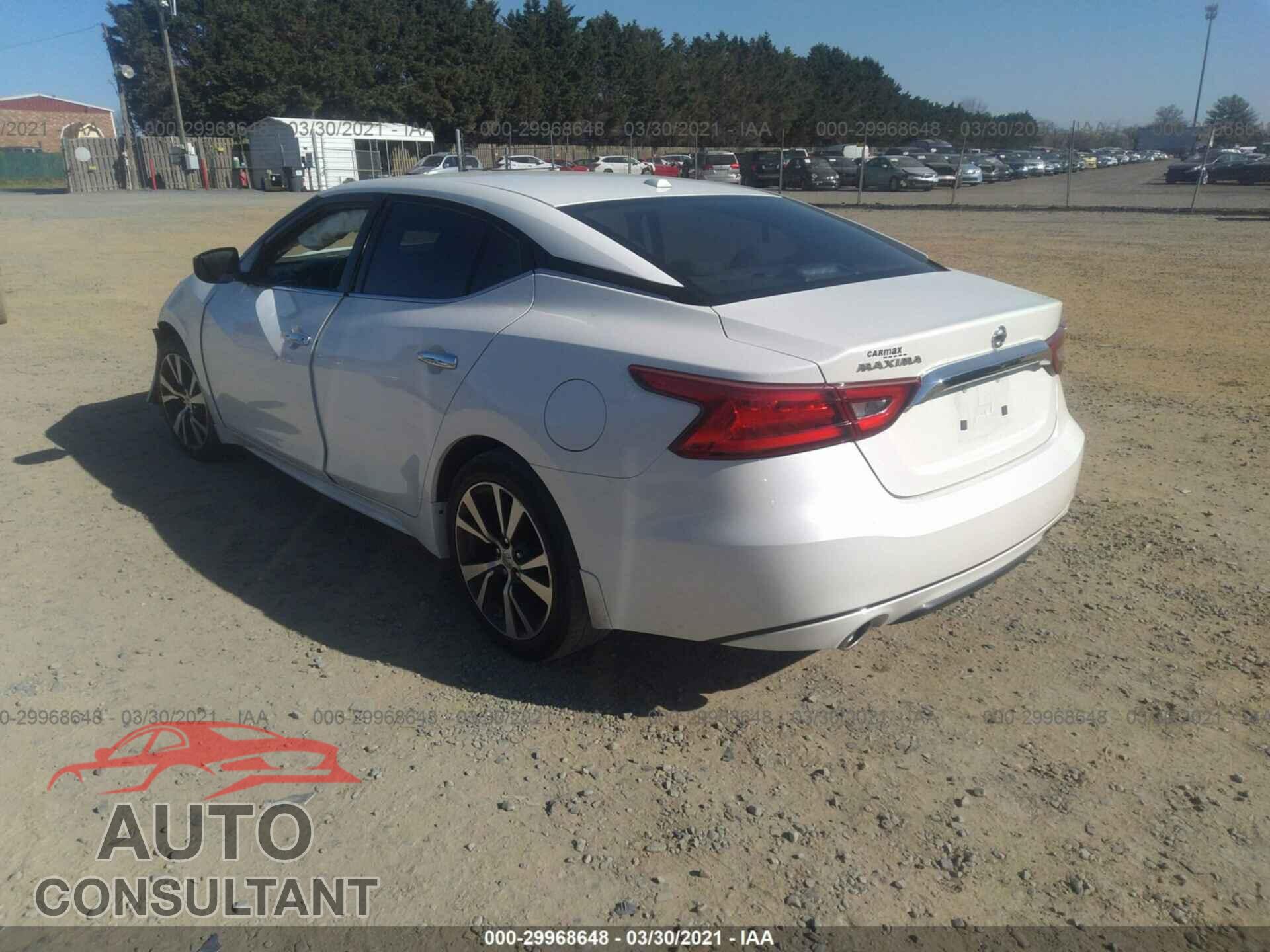 NISSAN MAXIMA 2017 - 1N4AA6AP4HC400532