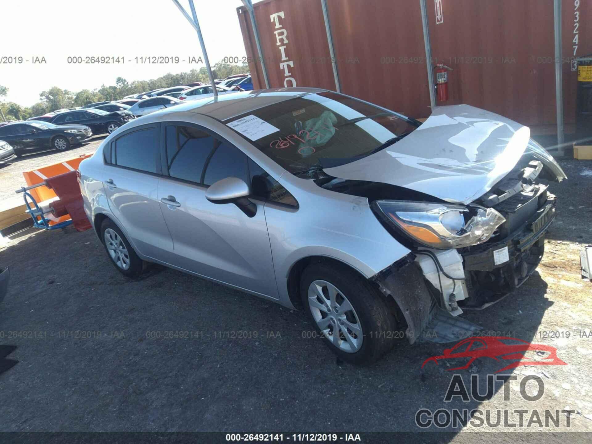 KIA RIO 2017 - KNADM4A37H6117781