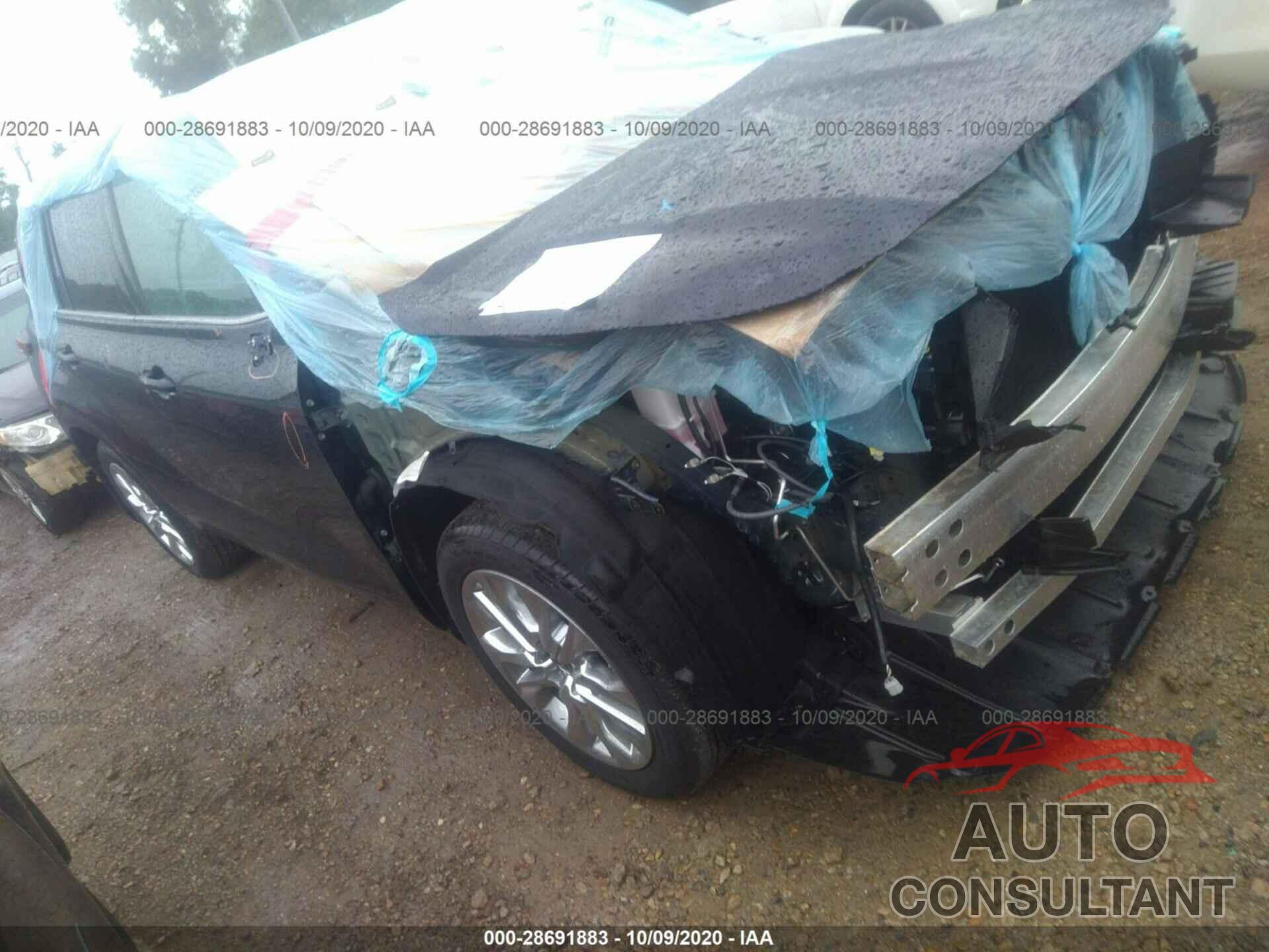 TOYOTA HIGHLANDER 2020 - 5TDYZRAH5LS020196