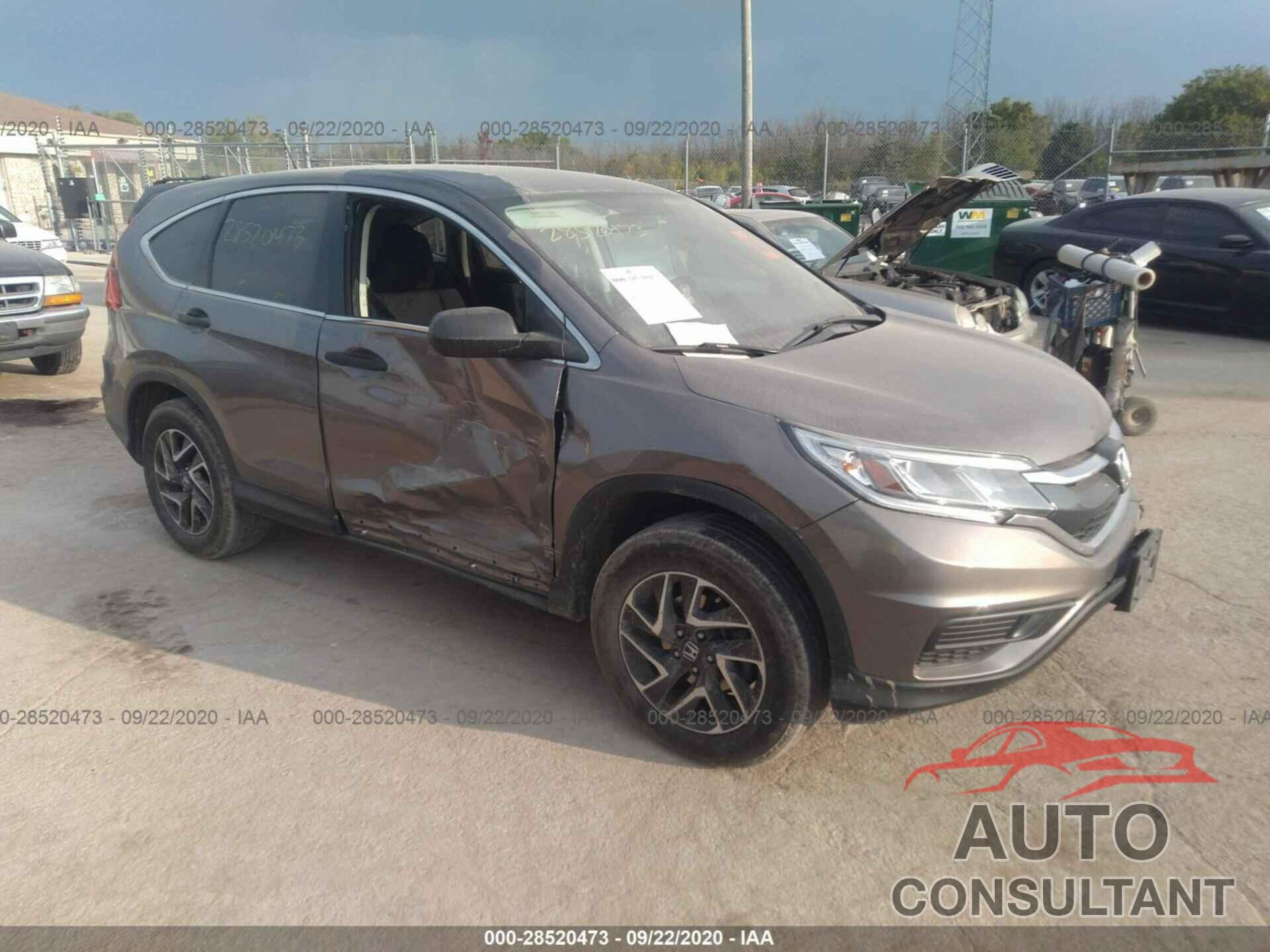 HONDA CR-V 2016 - 5J6RM4H4XGL057254